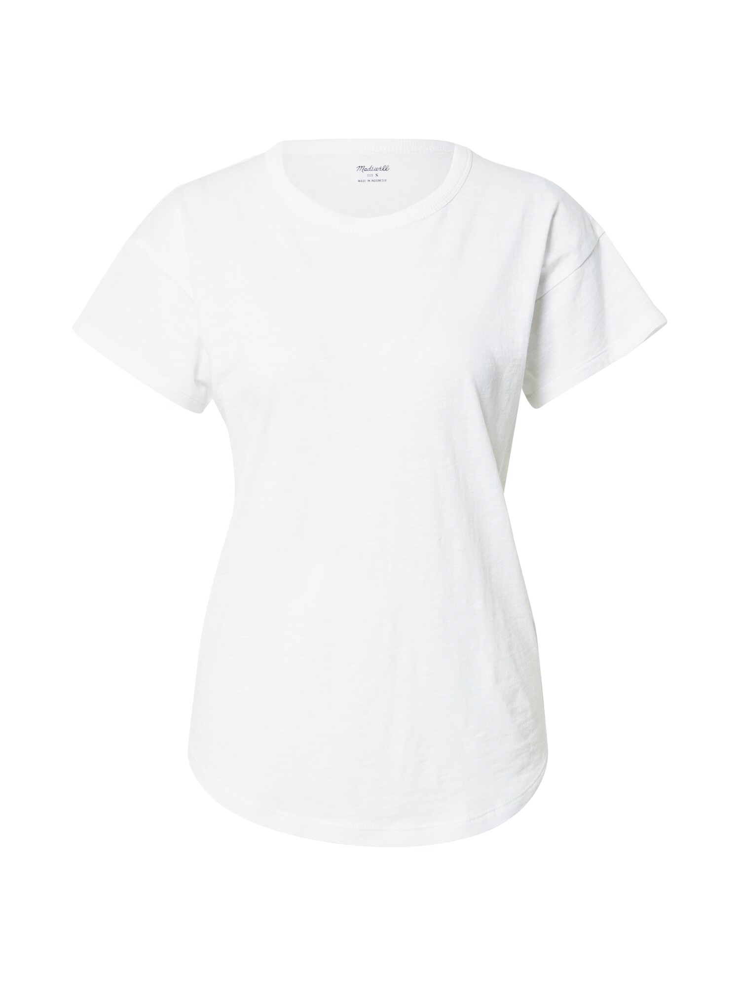 Madewell Tricou alb amestacat - Pled.ro