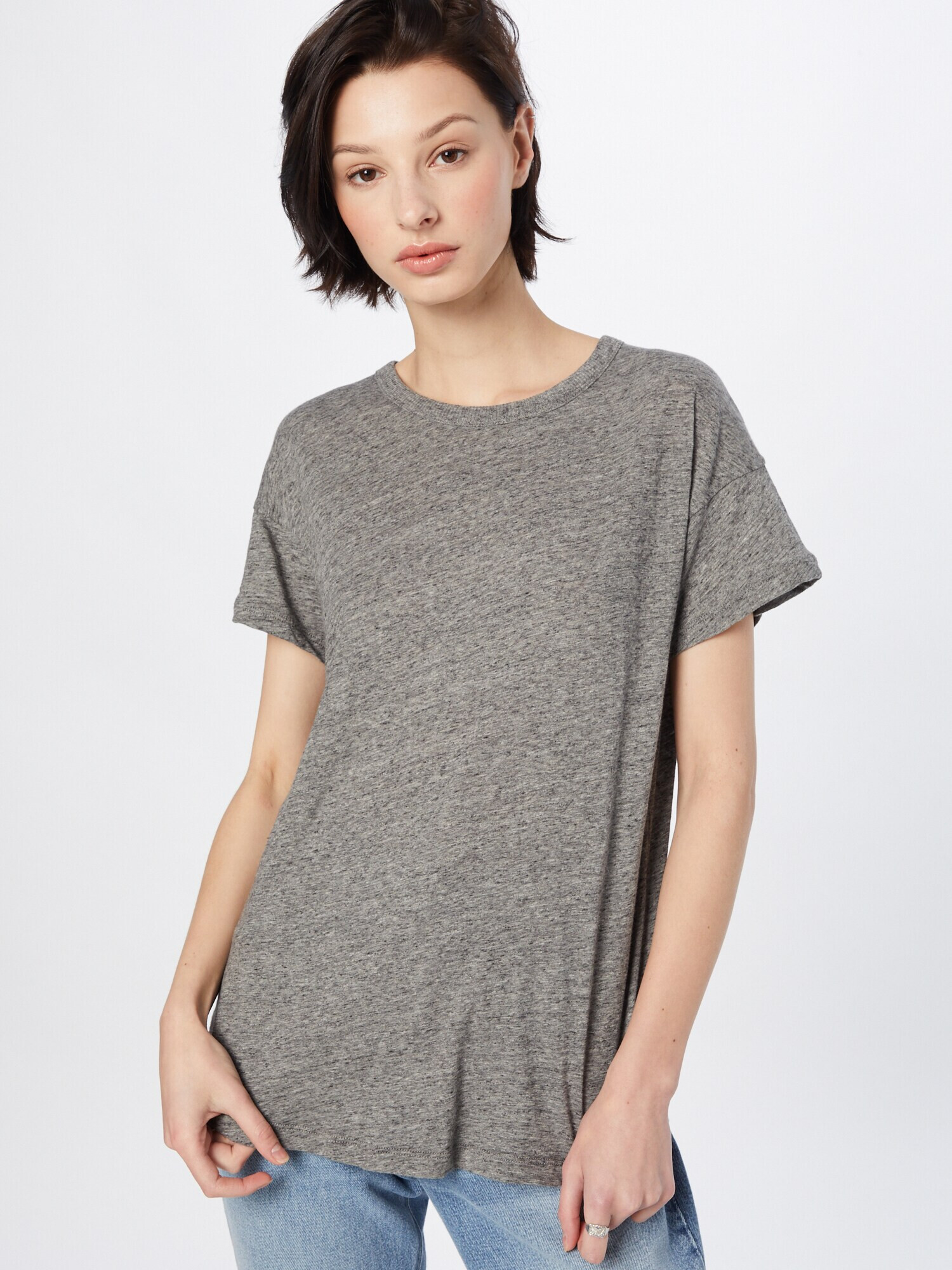 Madewell Tricou gri amestecat - Pled.ro