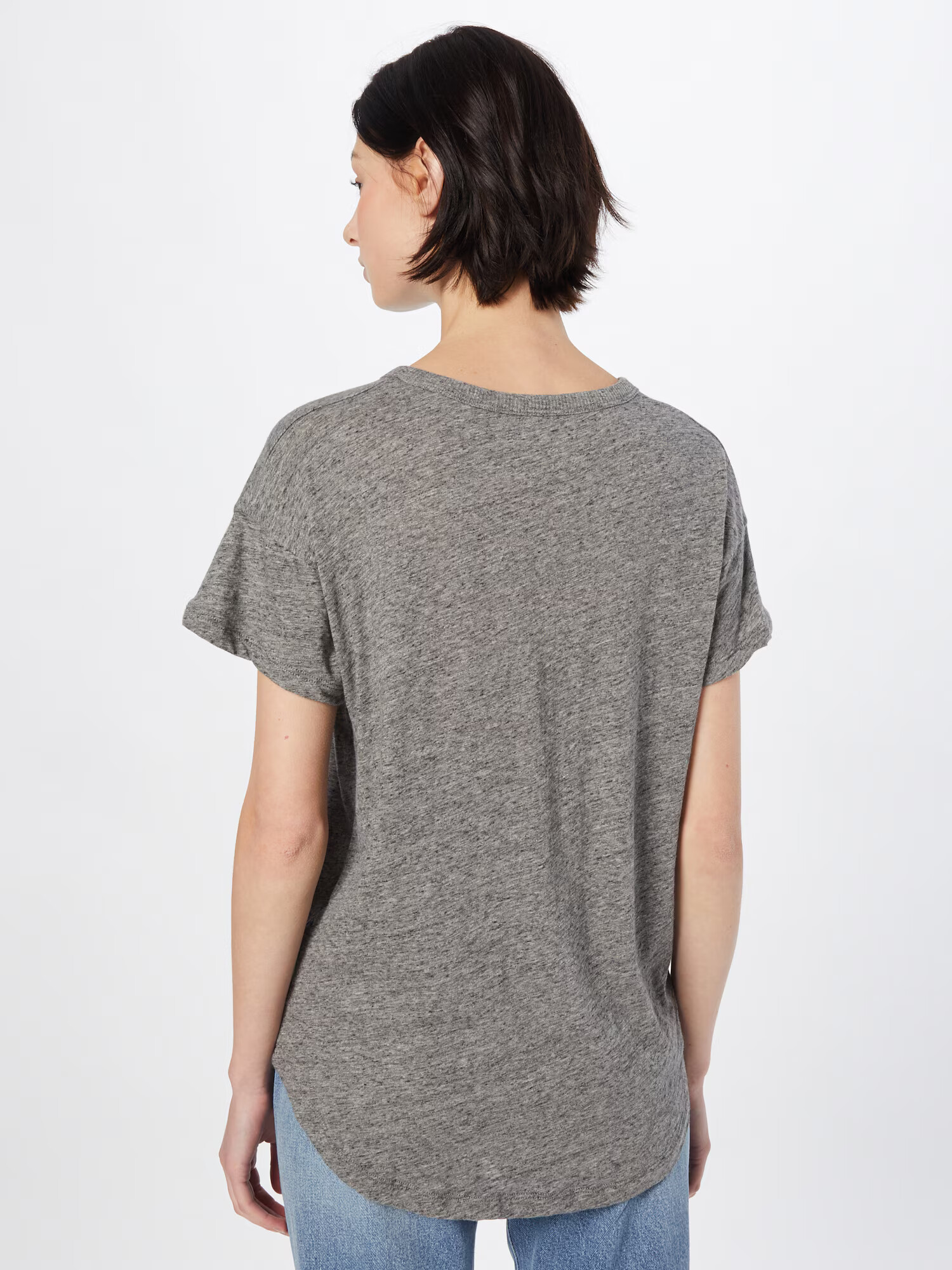 Madewell Tricou gri amestecat - Pled.ro