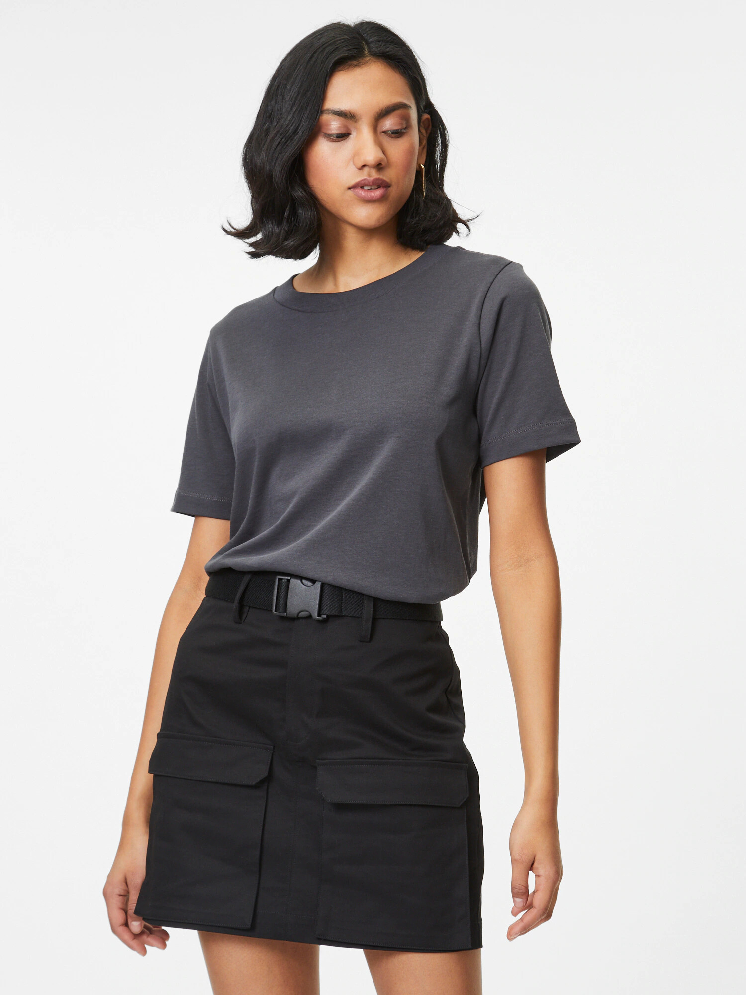 Madewell Tricou negru - Pled.ro