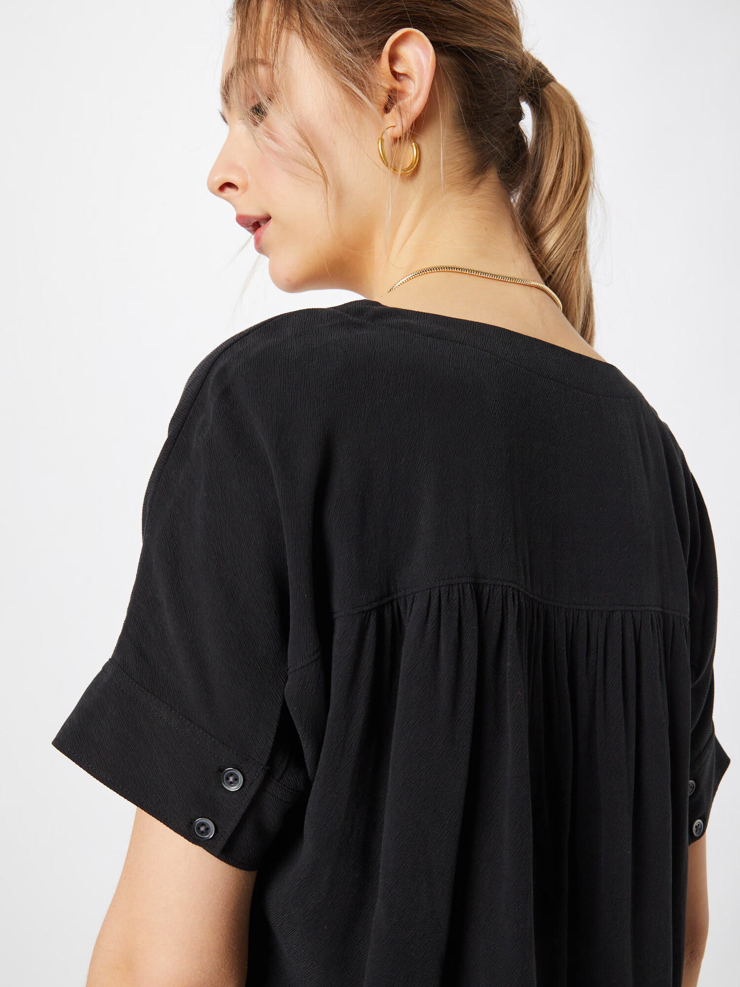 Madewell Tricou negru - Pled.ro