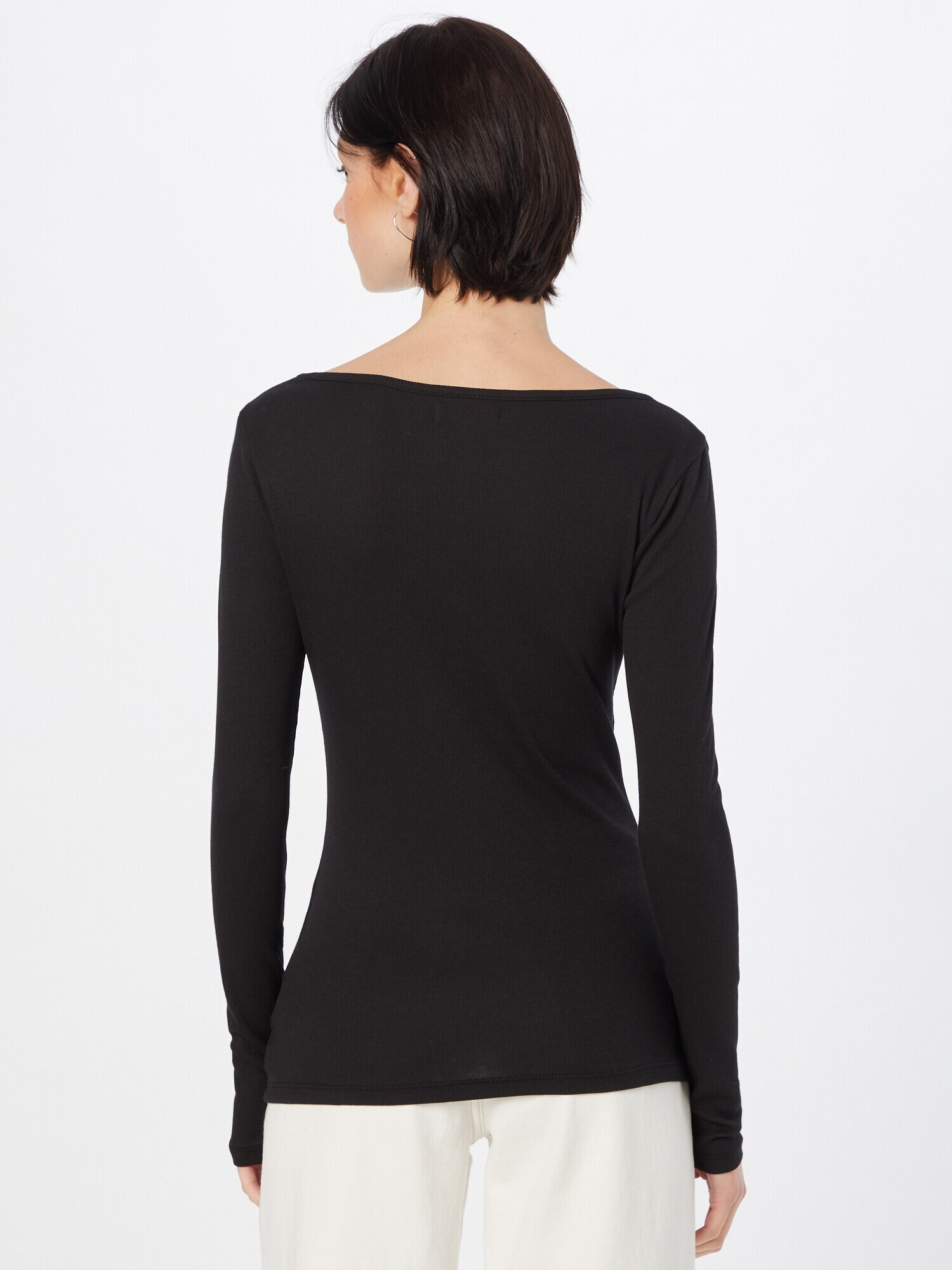 Madewell Tricou negru - Pled.ro