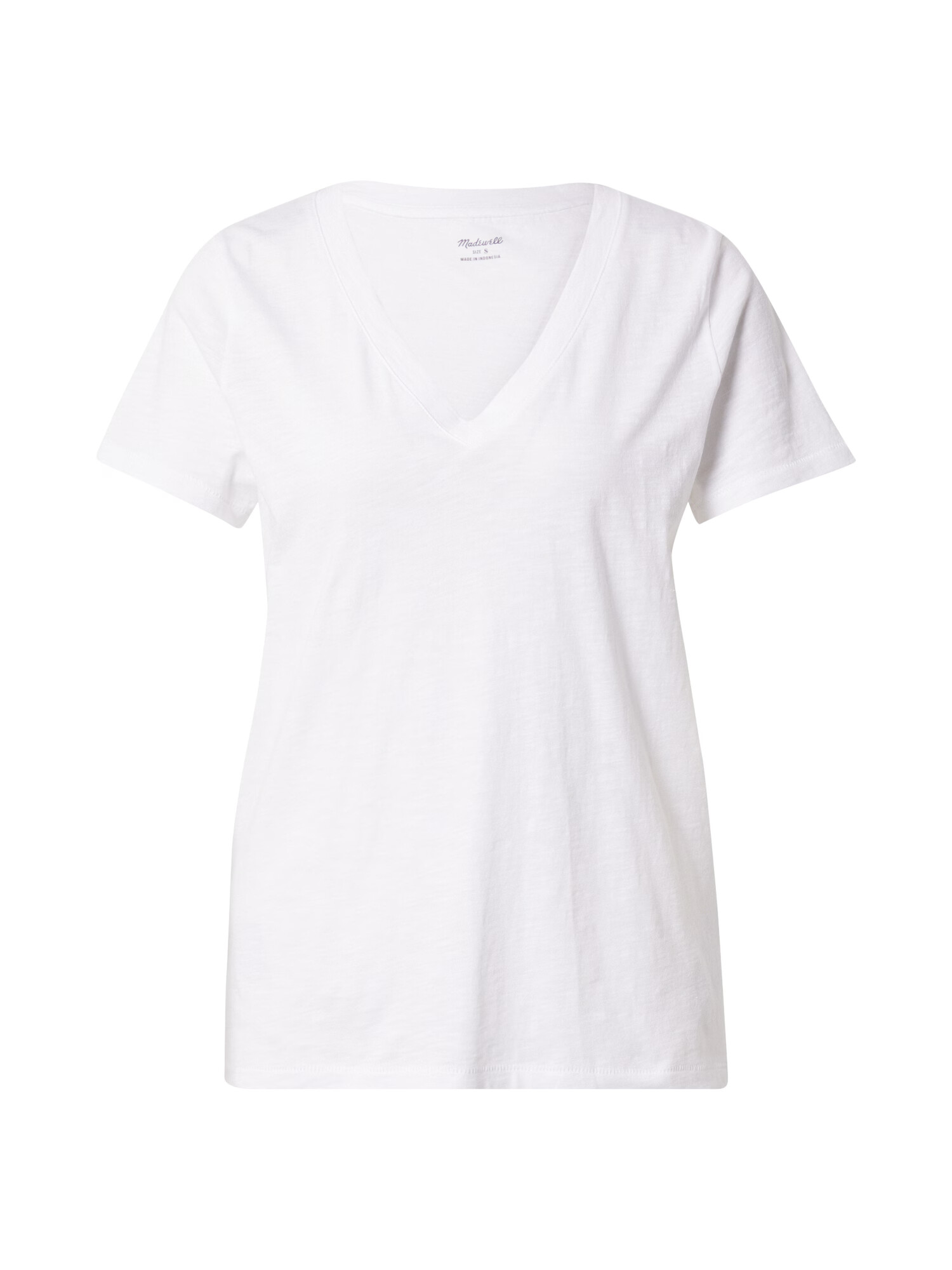 Madewell Tricou 'WHISPER' alb amestacat - Pled.ro