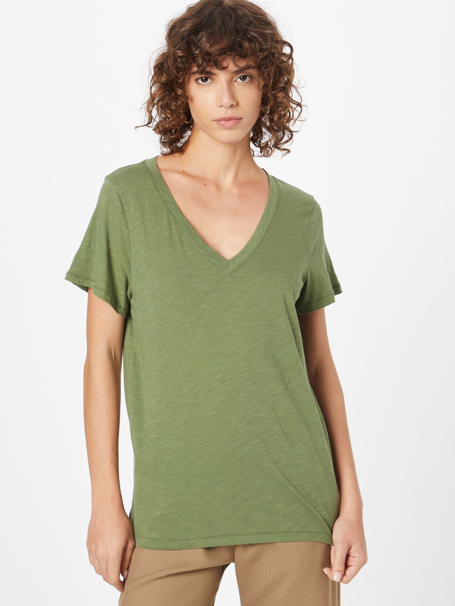 Madewell Tricou 'WHISPER' oliv - Pled.ro