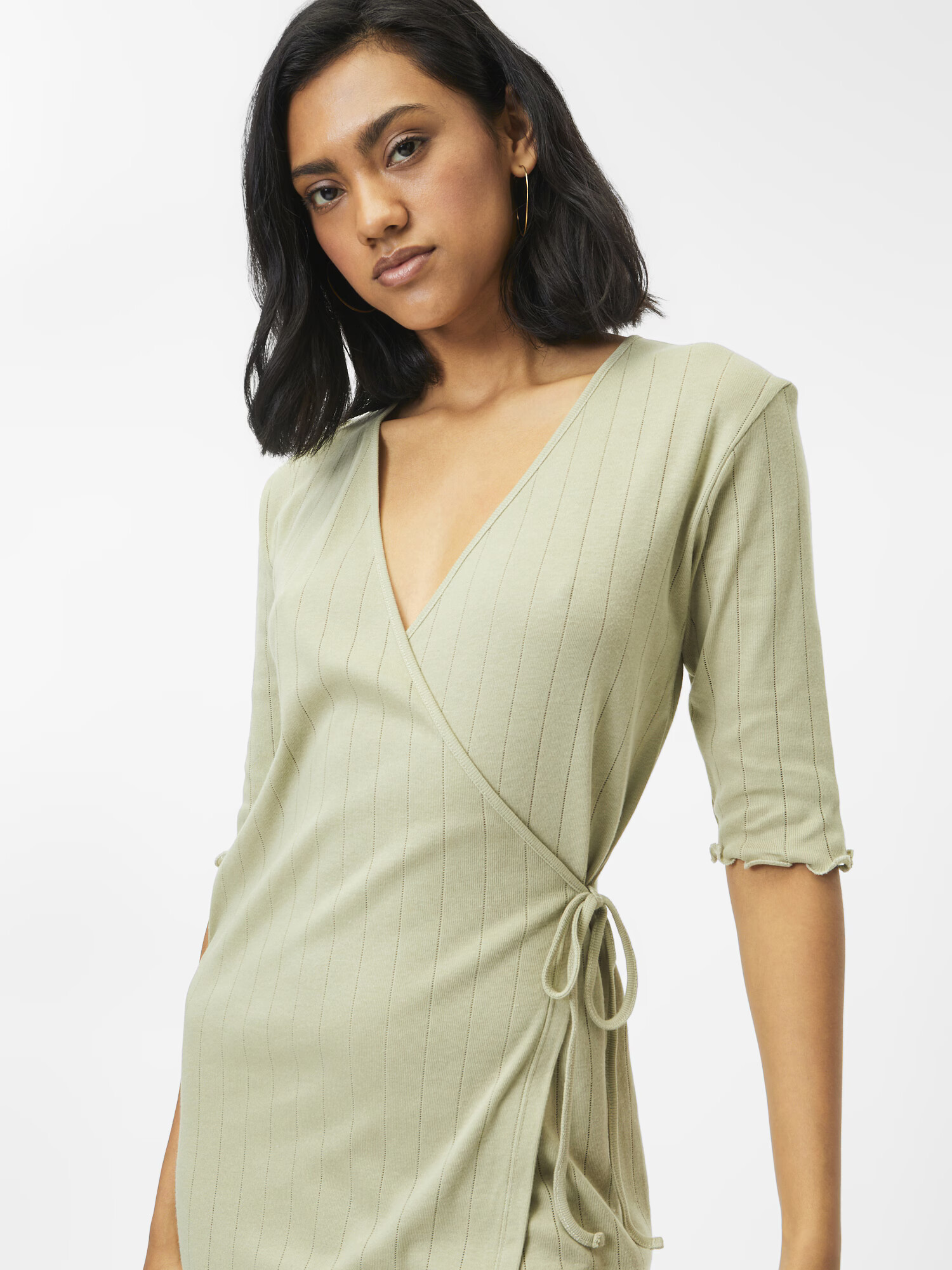 MADS NORGAARD COPENHAGEN Rochie 'Dalis' verde pastel - Pled.ro