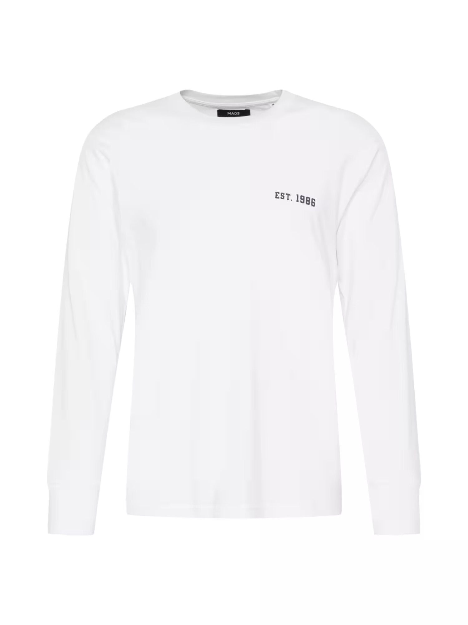 MADS NORGAARD COPENHAGEN Tricou albastru noapte / alb - Pled.ro