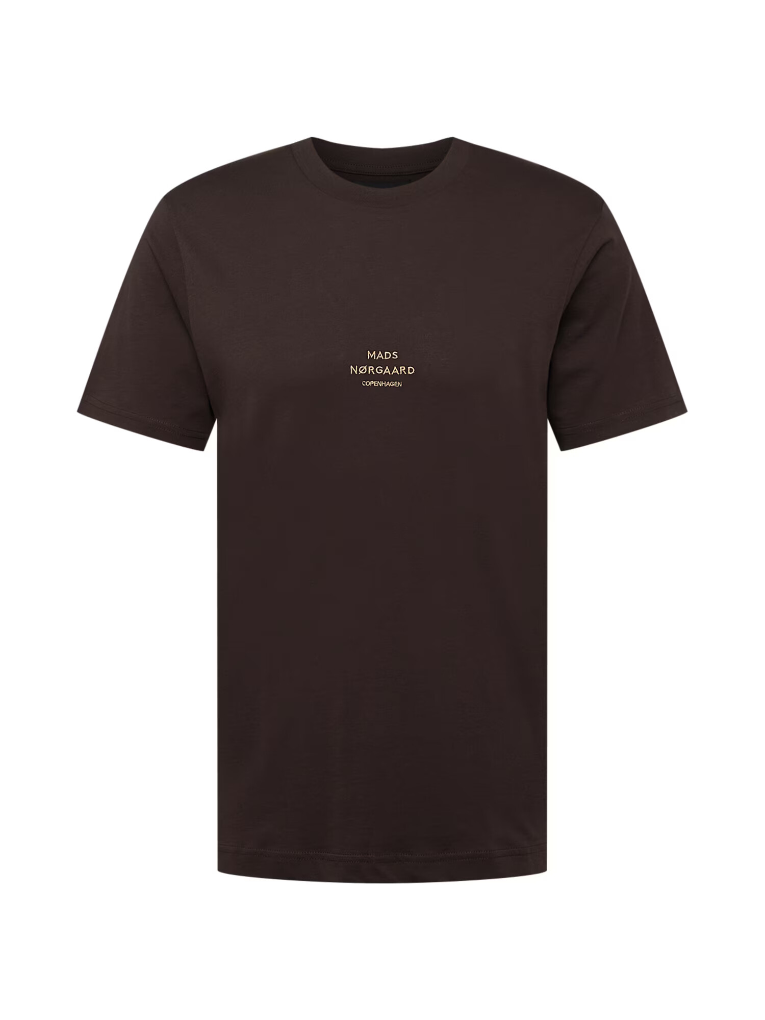 MADS NORGAARD COPENHAGEN Tricou crem / maro închis - Pled.ro