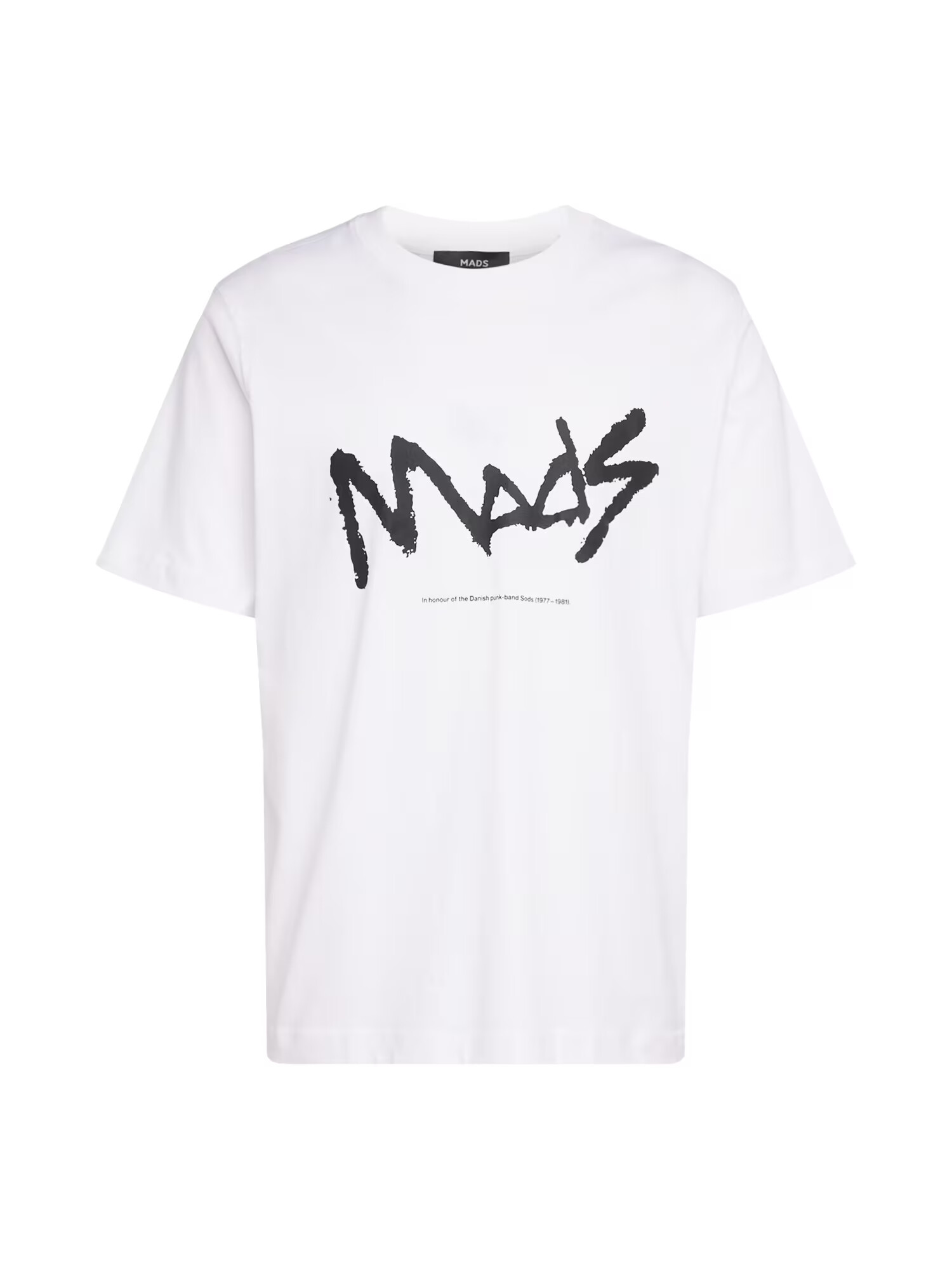 MADS NORGAARD COPENHAGEN Tricou negru / alb - Pled.ro