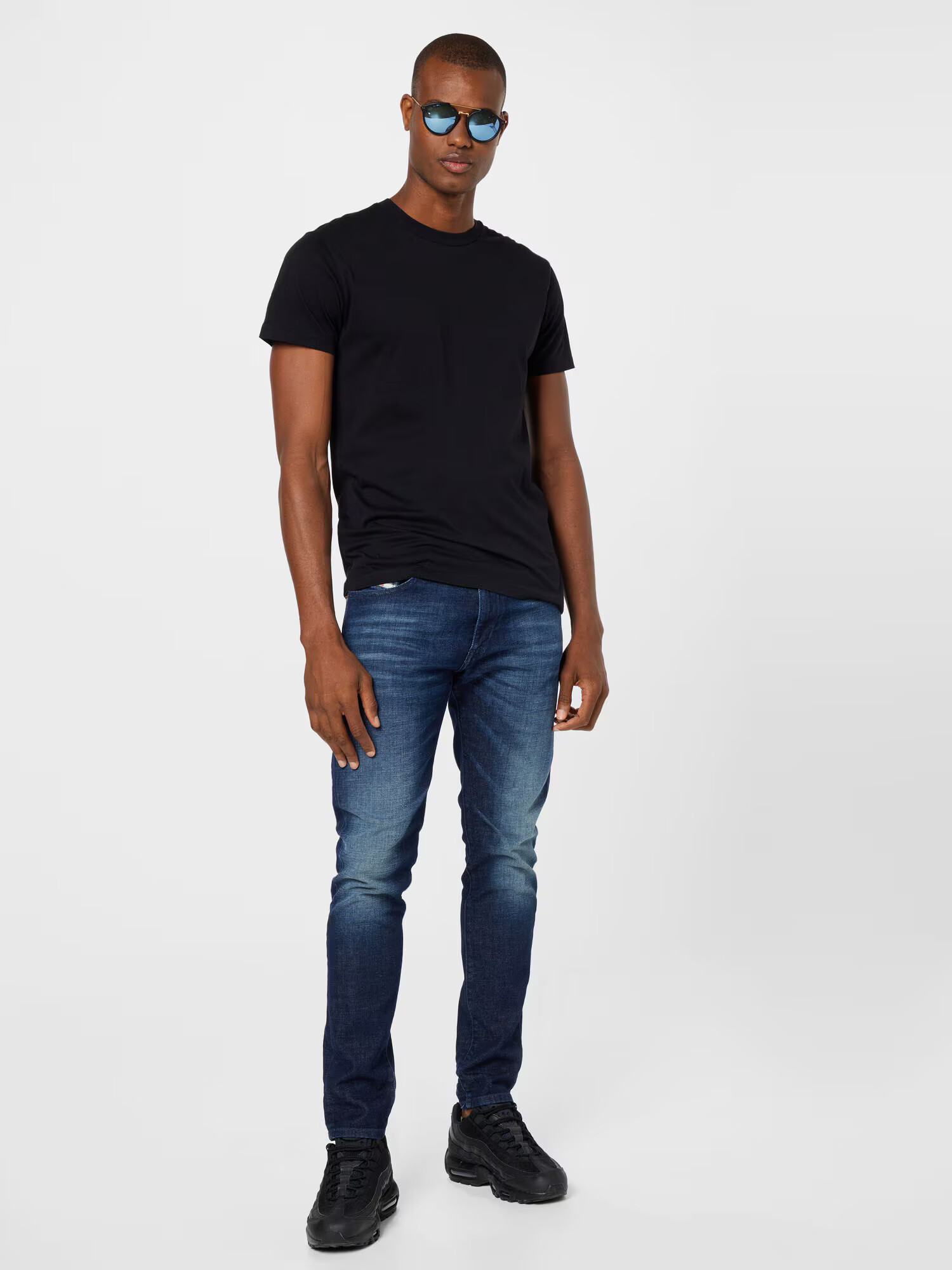 MADS NORGAARD COPENHAGEN Tricou ' Thor' negru / alb - Pled.ro