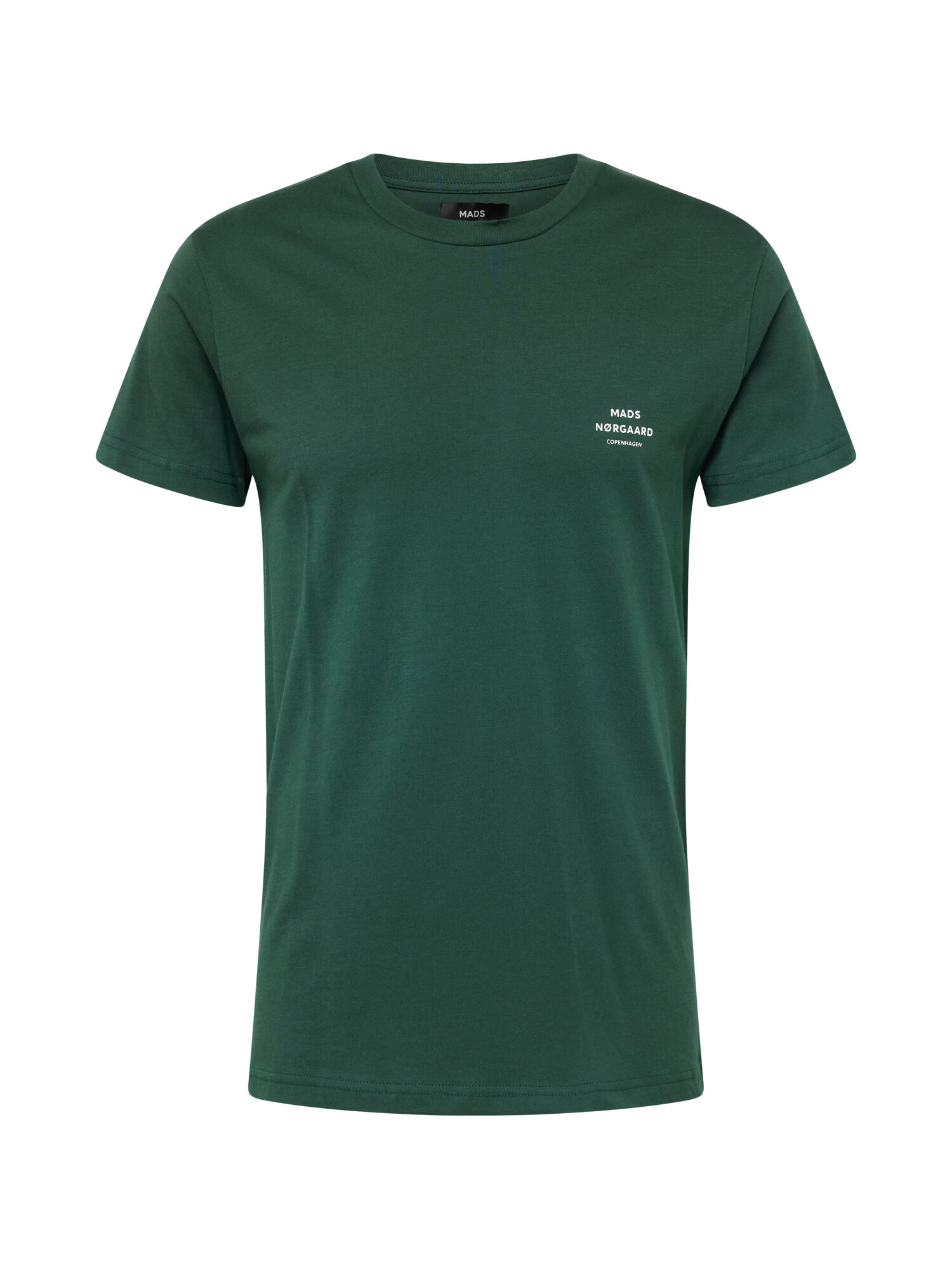 MADS NORGAARD COPENHAGEN Tricou 'Thor' verde / alb - Pled.ro