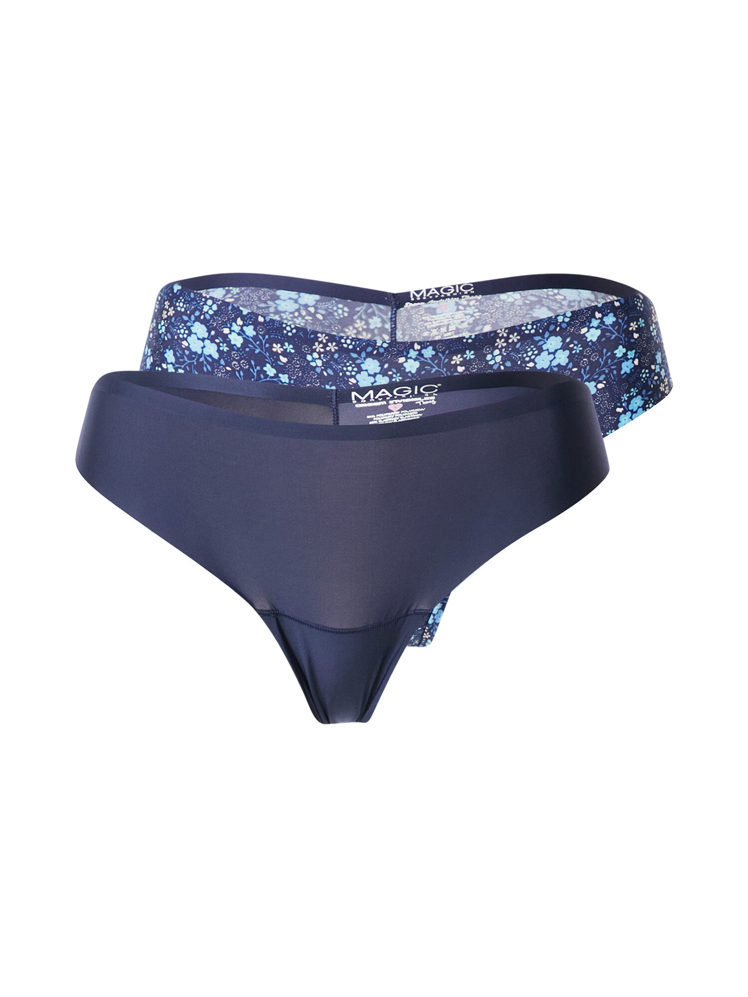 MAGIC Bodyfashion Tanga 'Dream Invisibles' albastru / albastru porumbel / albastru deschis - Pled.ro