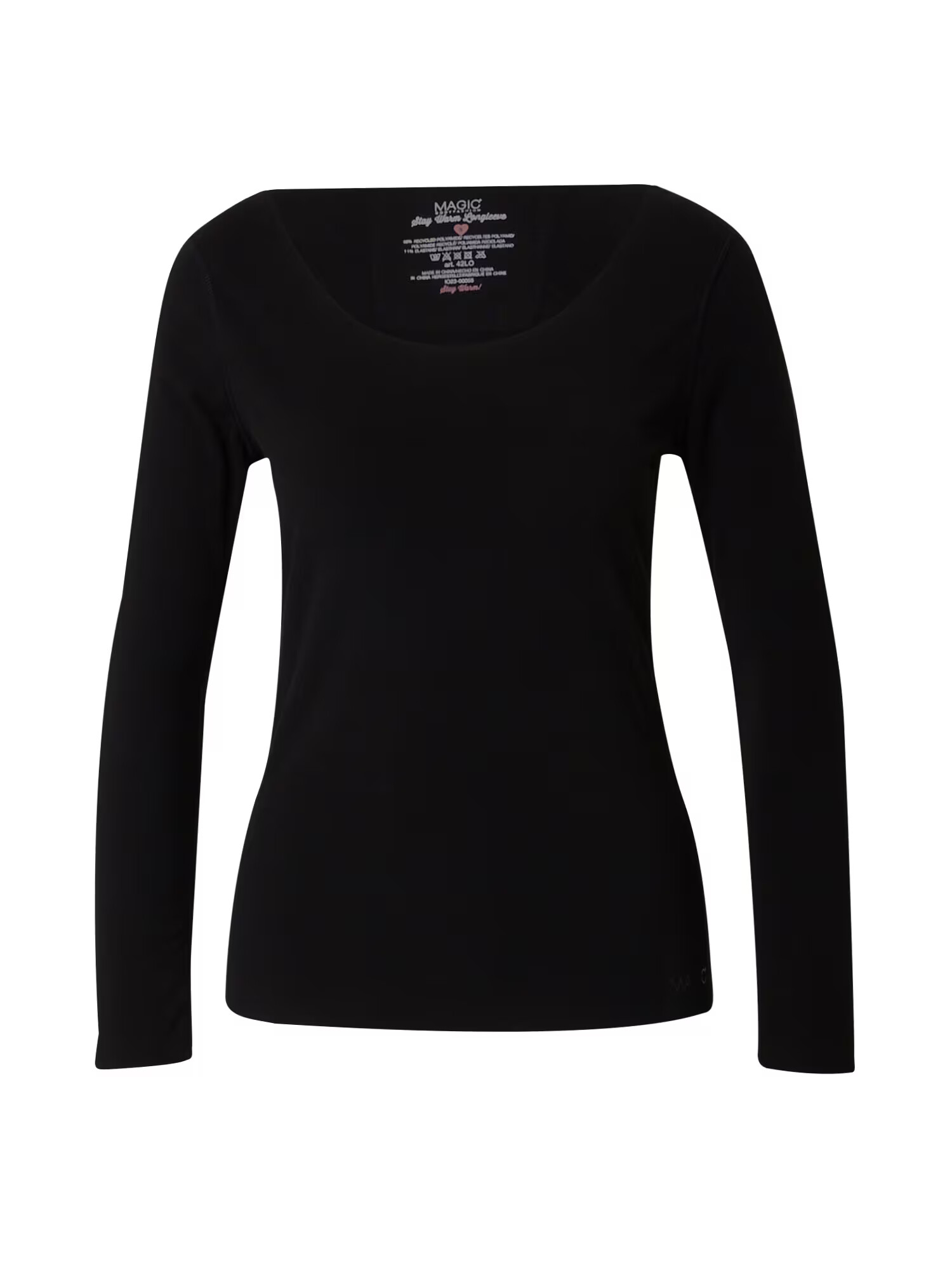 MAGIC Bodyfashion Tricou negru - Pled.ro