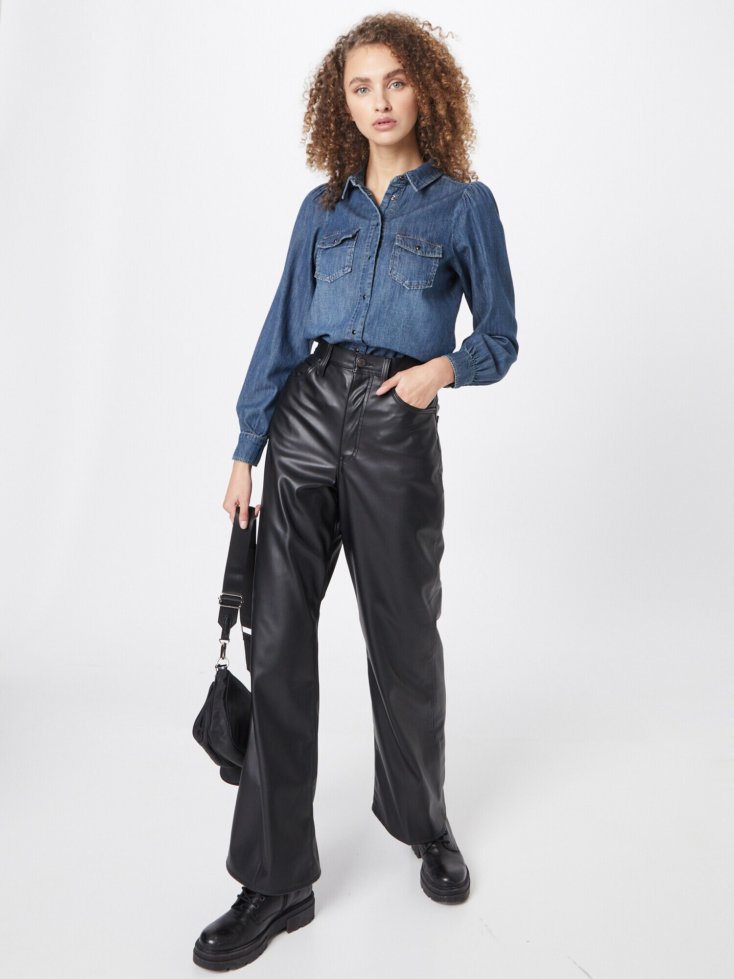 Maison 123 Bluză 'AGATHE' albastru denim - Pled.ro