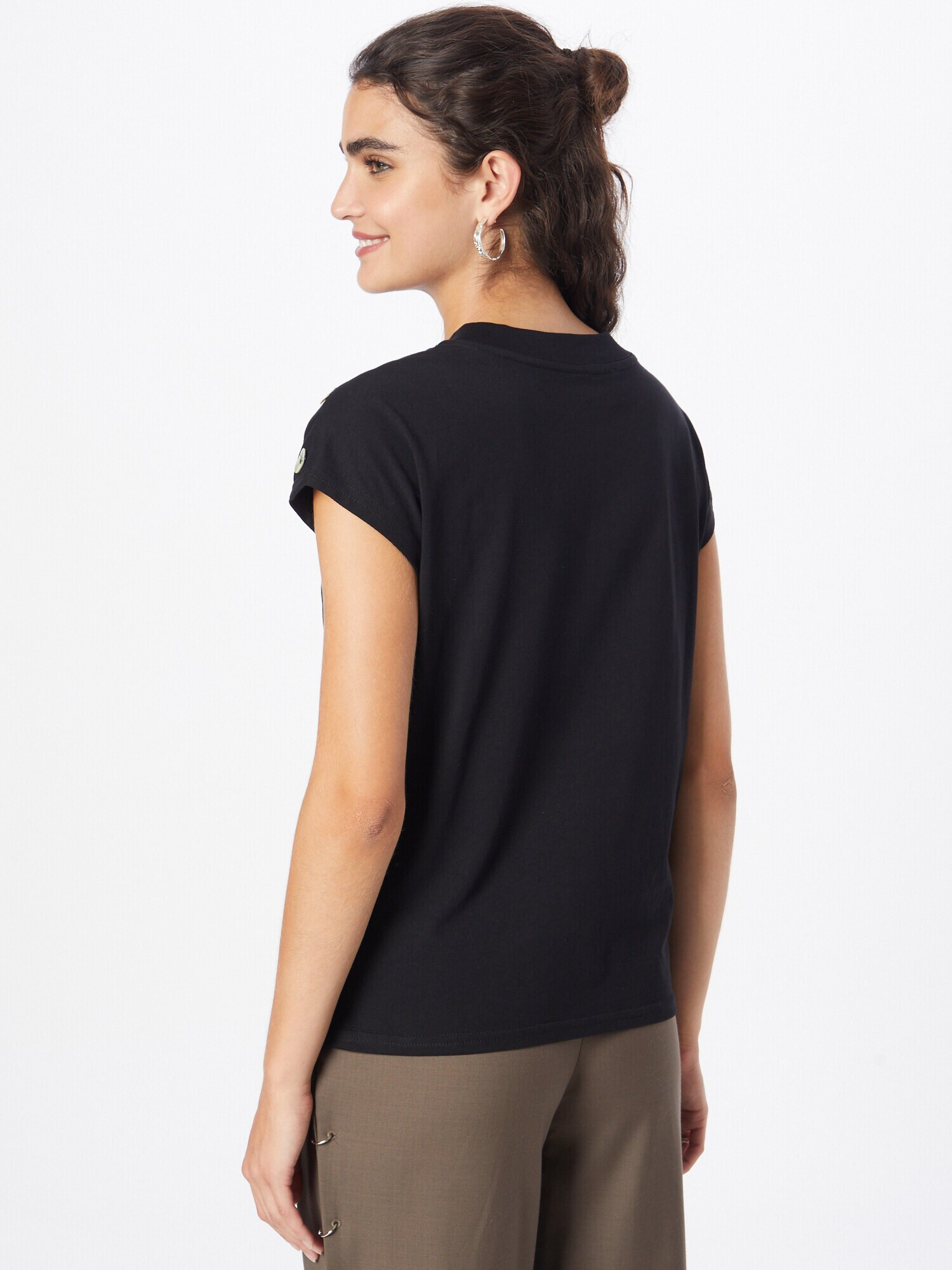 Maison 123 Tricou 'FELIX' bej / negru - Pled.ro