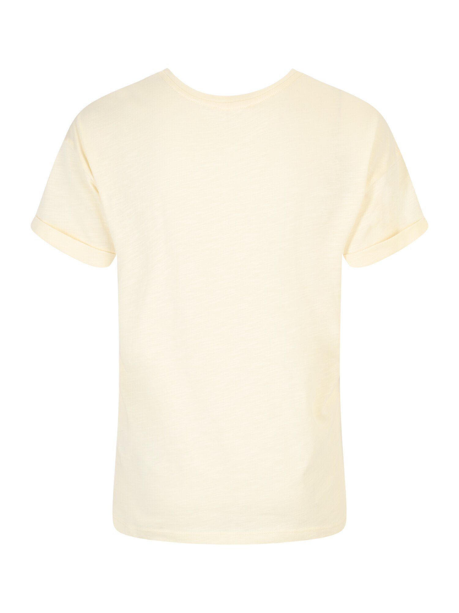 Maison 123 Tricou 'MADDY' maro mokka / galben pastel / auriu / verde pastel - Pled.ro