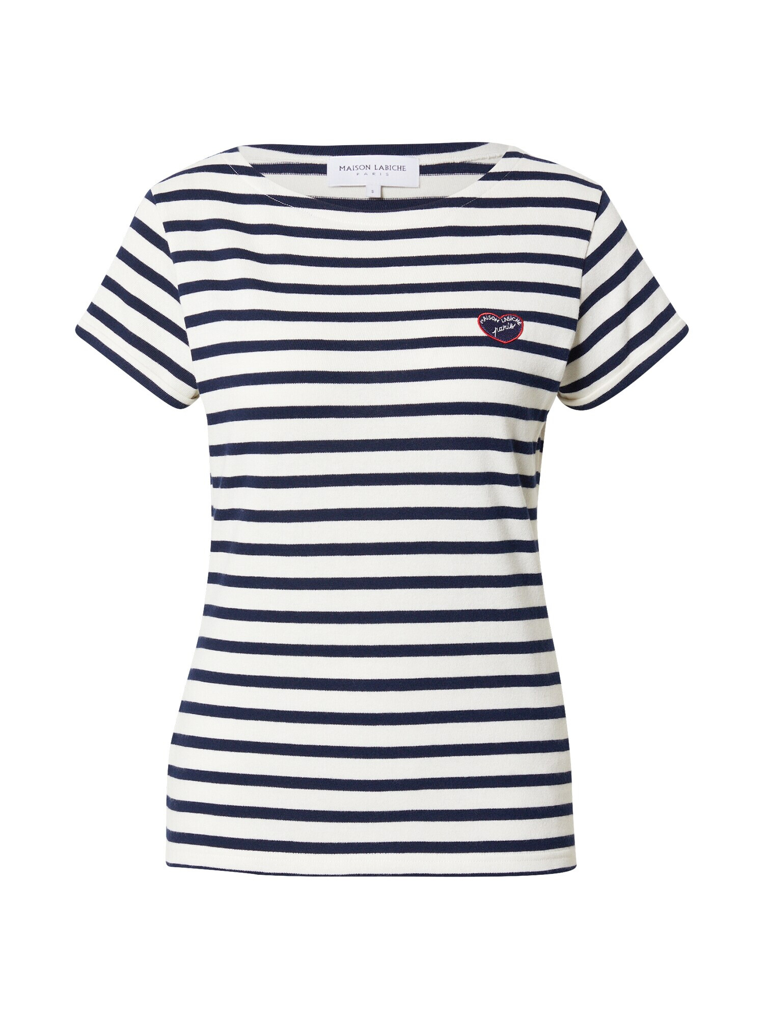 Maison Labiche Tricou albastru închis / alb - Pled.ro