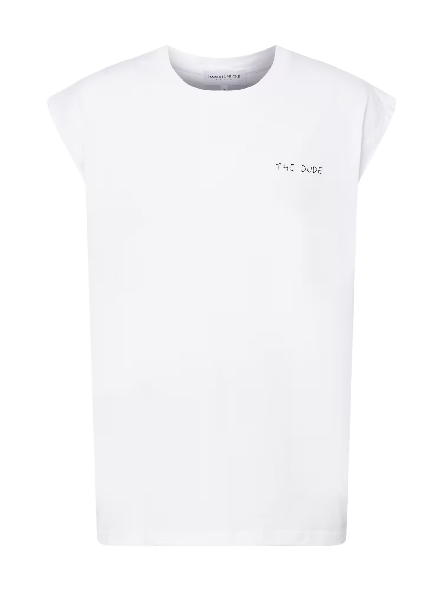 Maison Labiche Tricou 'JEMMAPES' negru / alb - Pled.ro