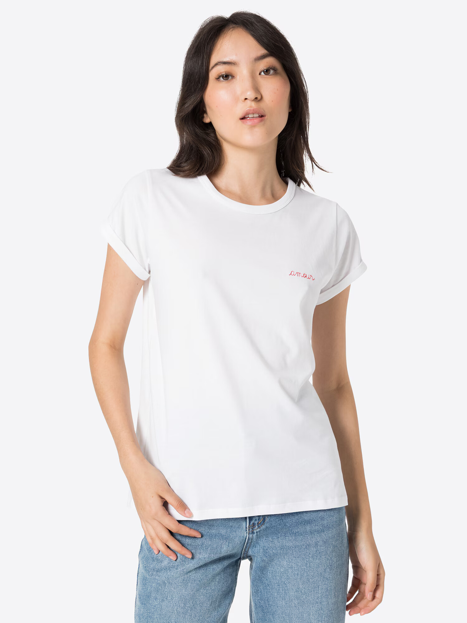 Maison Labiche Tricou 'Poitou' roșu / alb - Pled.ro