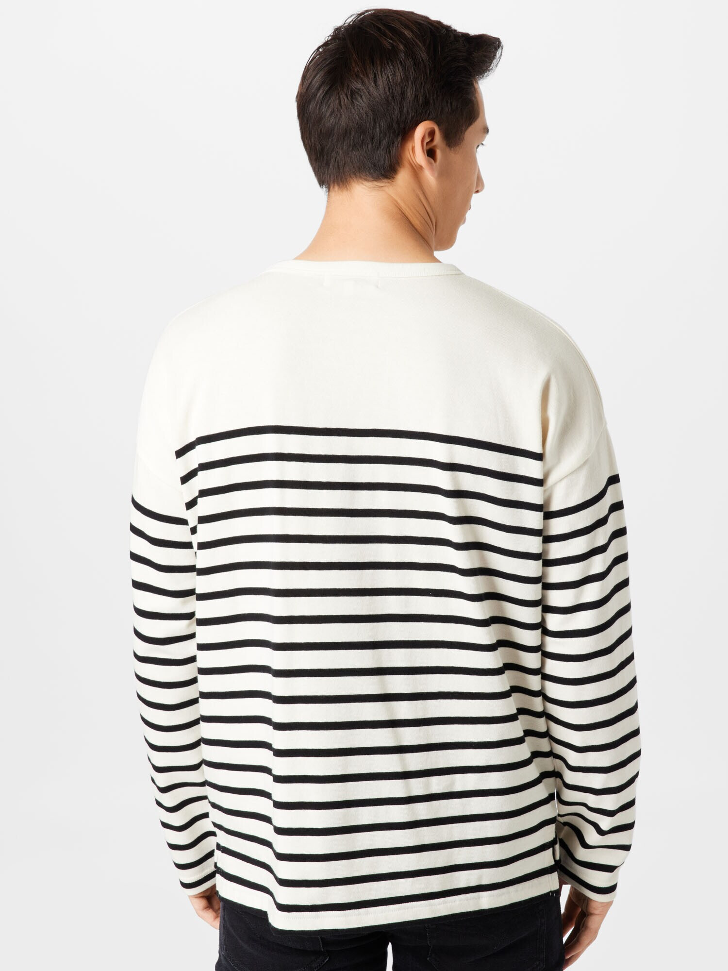 Maison Labiche Tricou 'SAILOR' negru / alb - Pled.ro