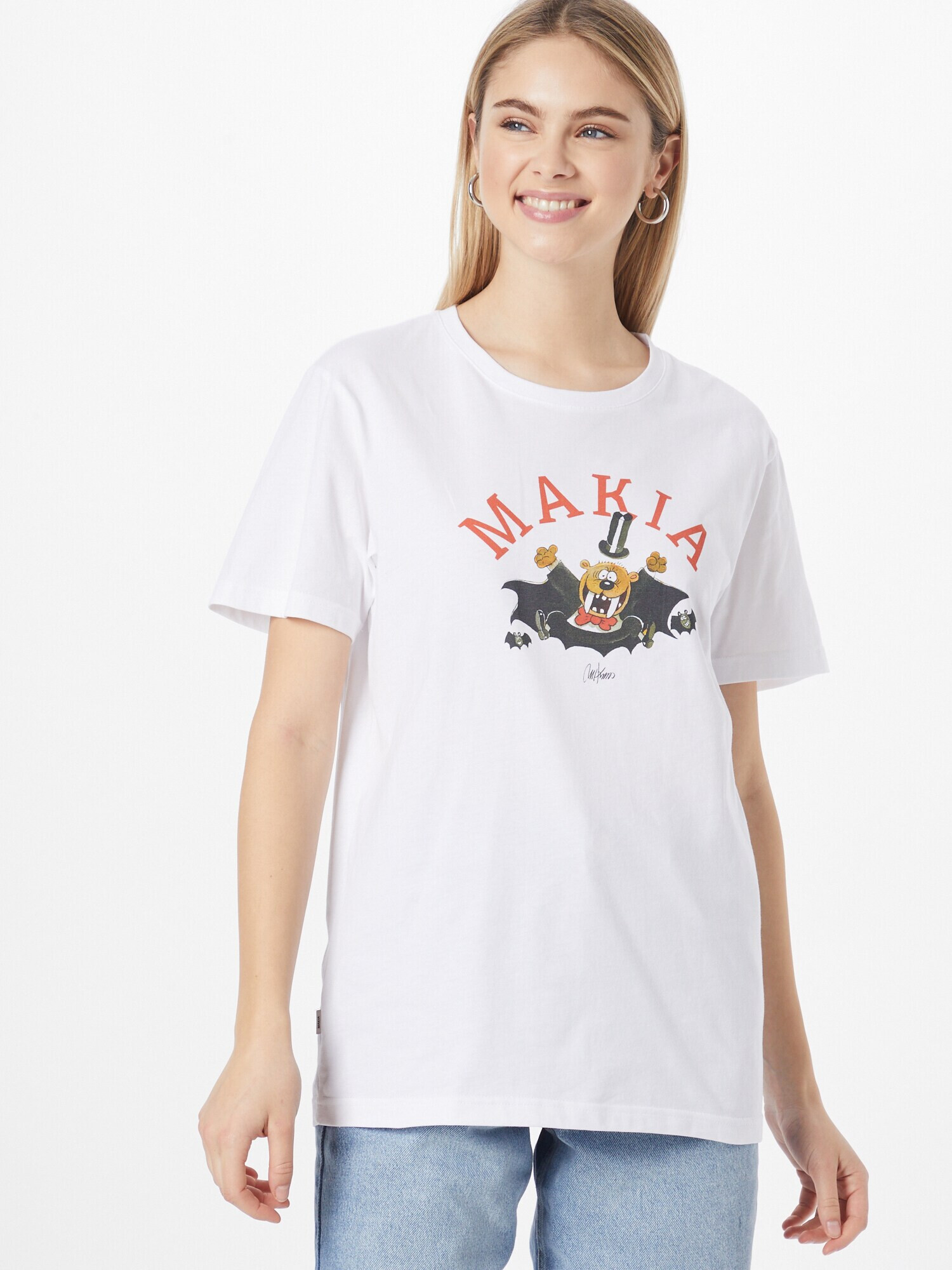 MAKIA Tricou 'Vampire' mai multe culori / alb - Pled.ro