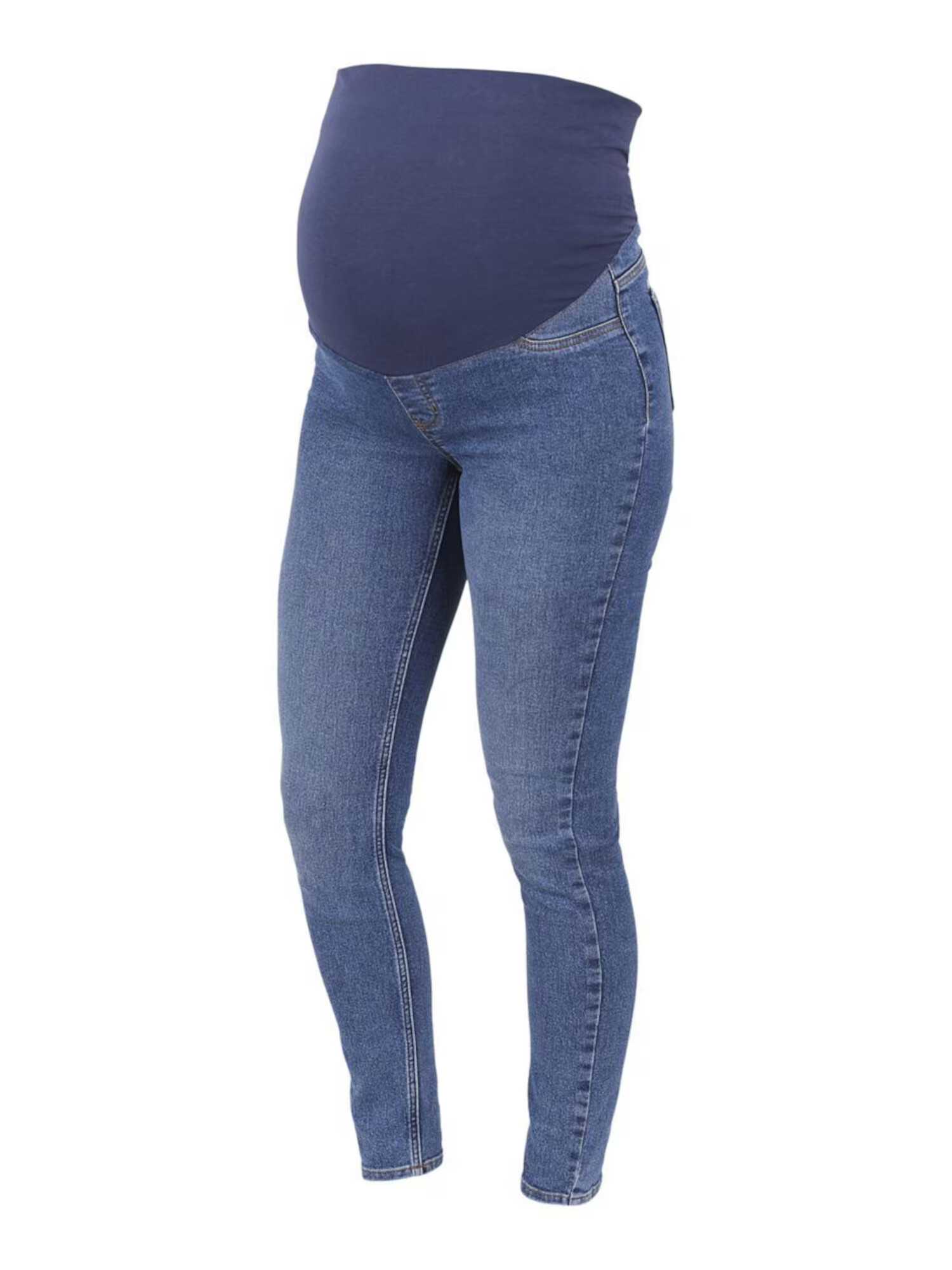 Mamalicious Curve Pantaloni albastru denim - Pled.ro