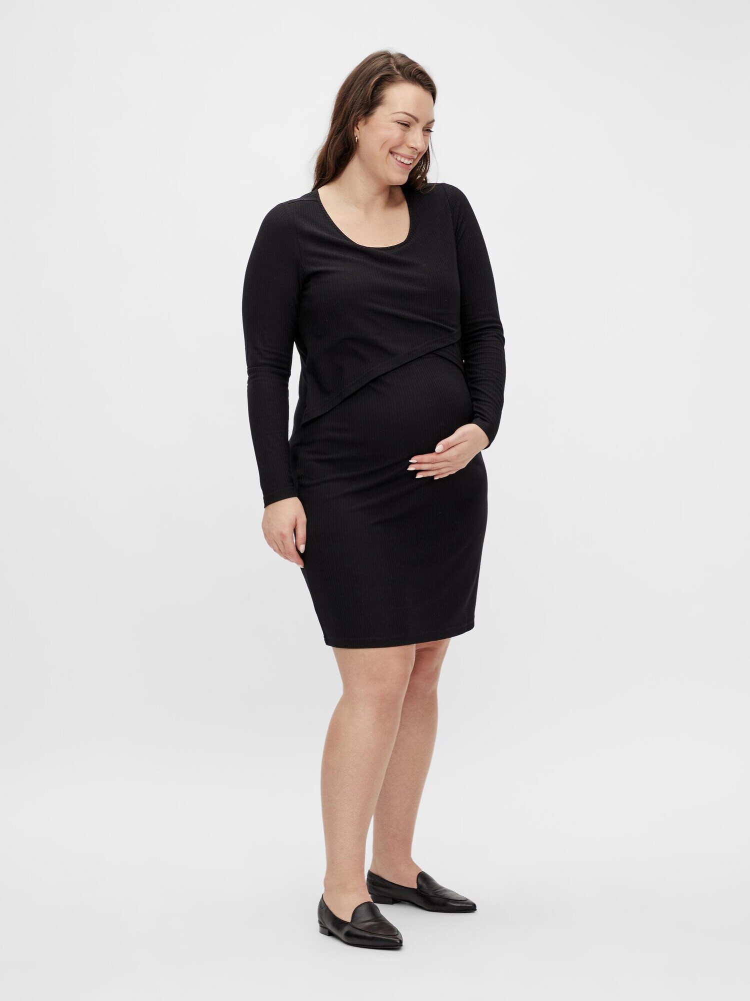 Mamalicious Curve Rochie 'Carma' negru - Pled.ro