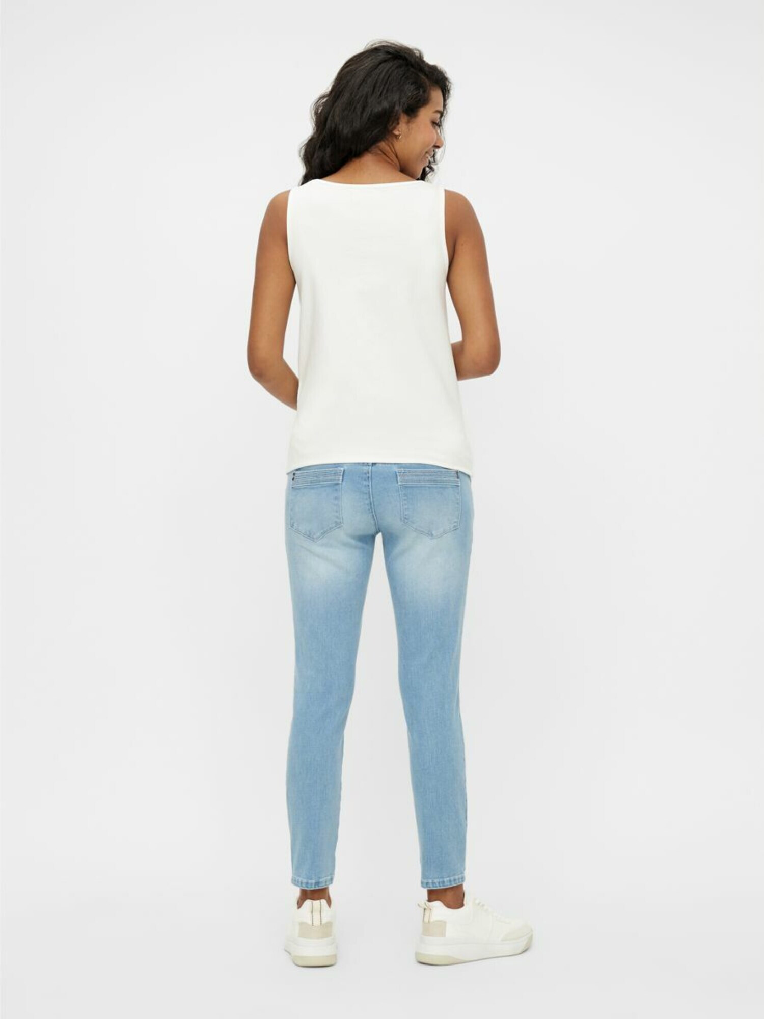 MAMALICIOUS Jeans albastru - Pled.ro