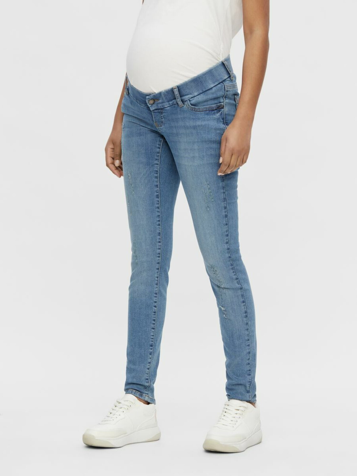 MAMALICIOUS Jeans albastru denim - Pled.ro