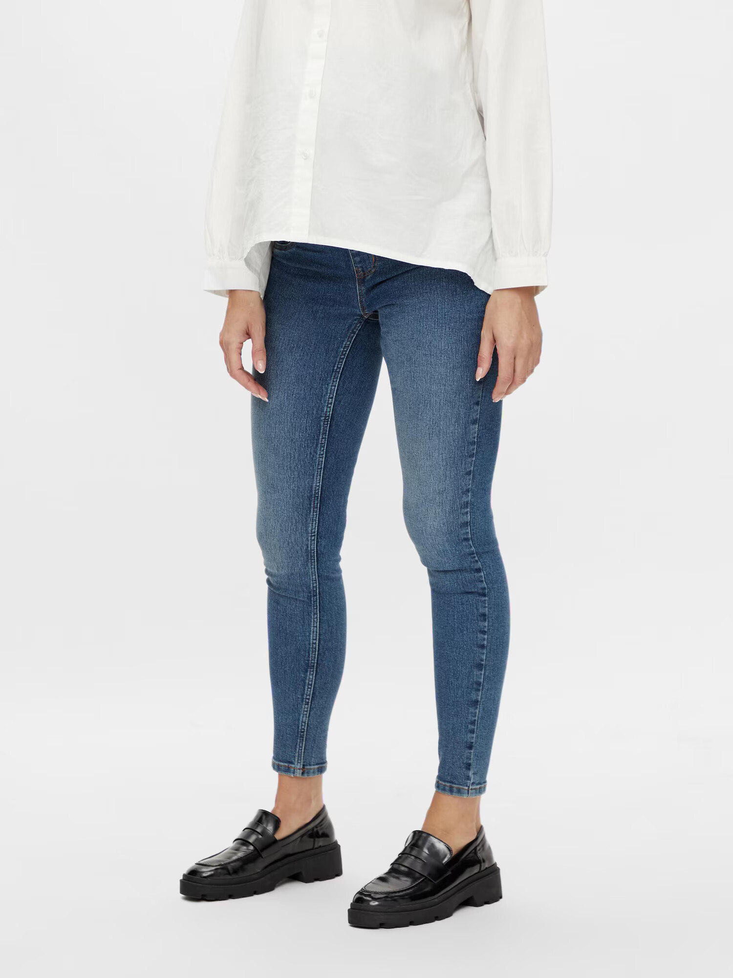 MAMALICIOUS Jeans albastru denim - Pled.ro