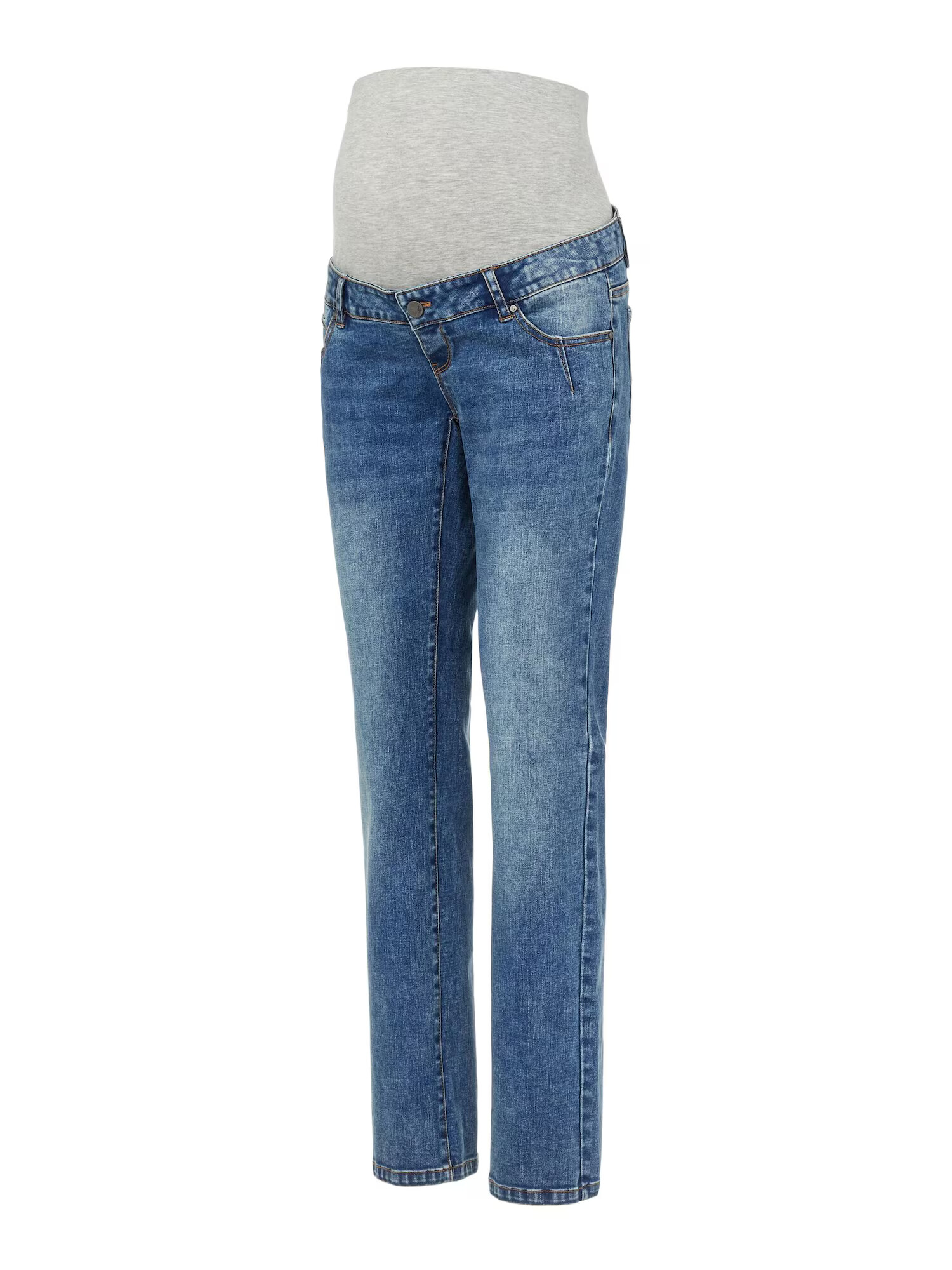 MAMALICIOUS Jeans 'Aurora' albastru denim / gri amestecat - Pled.ro