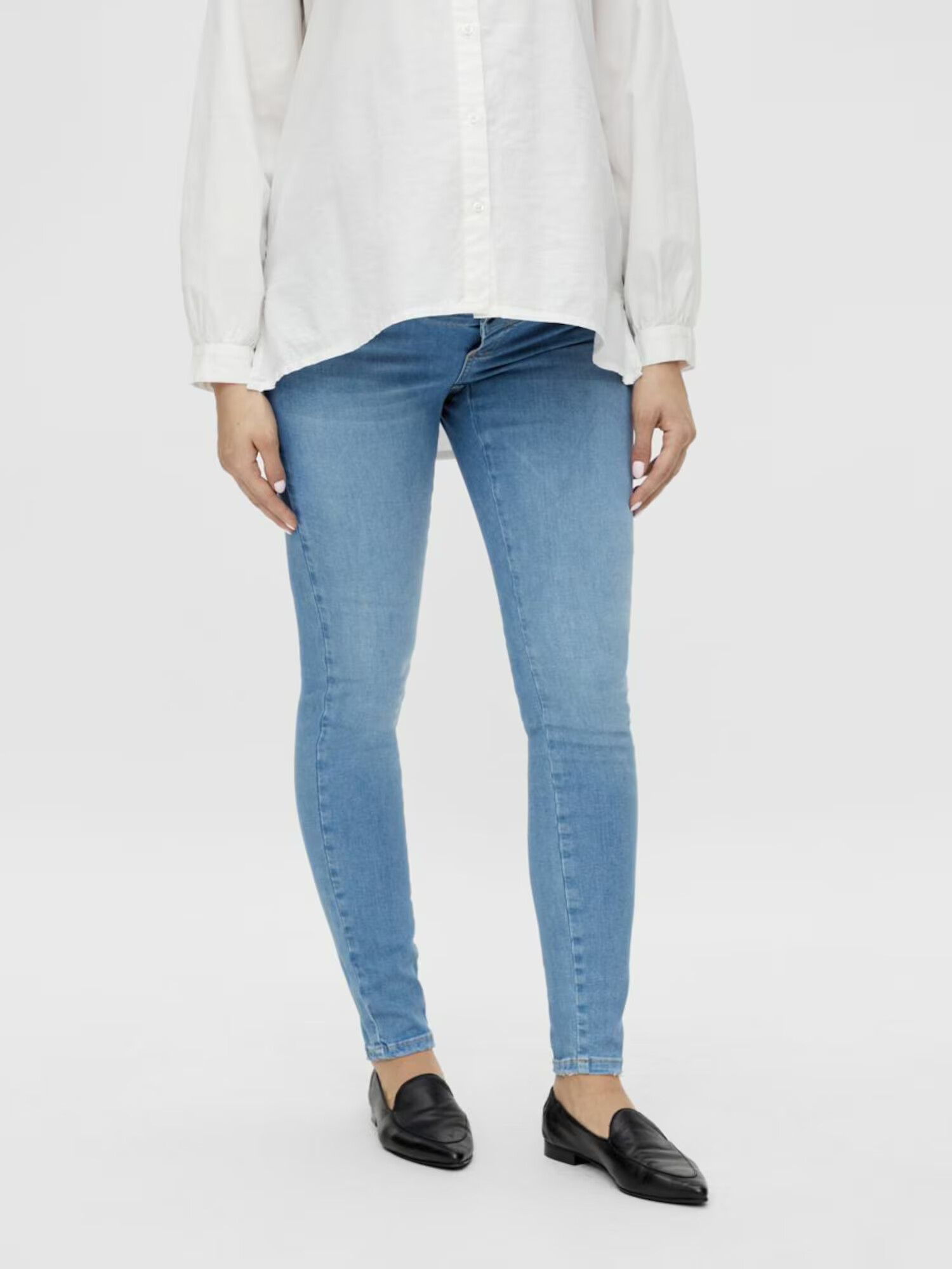 MAMALICIOUS Jeans 'Aydina' albastru deschis - Pled.ro