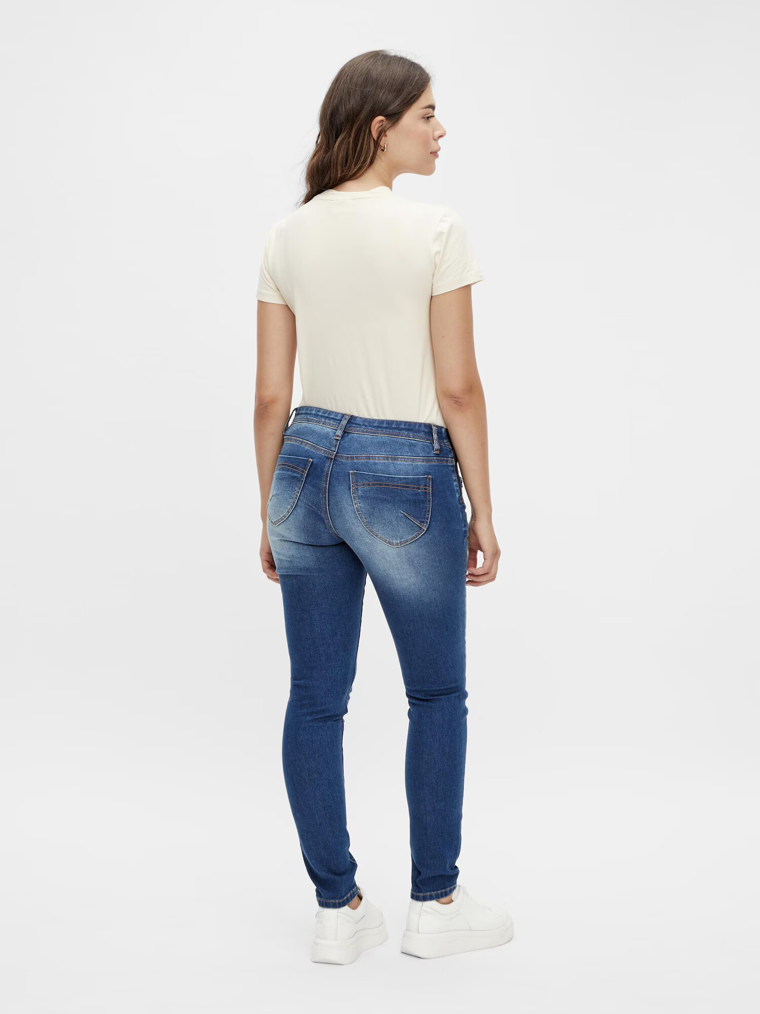 MAMALICIOUS Jeans 'Essa' albastru denim - Pled.ro