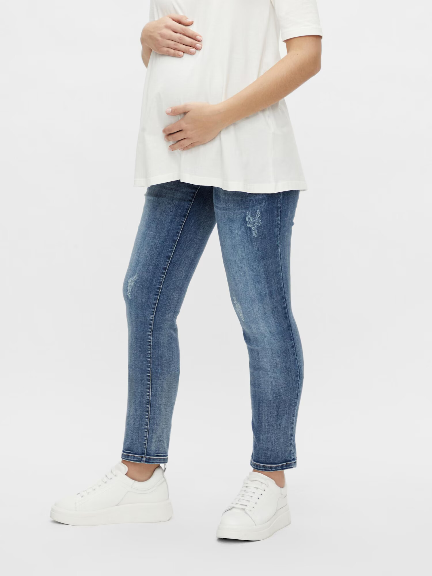 MAMALICIOUS Jeans 'Etos' albastru denim - Pled.ro