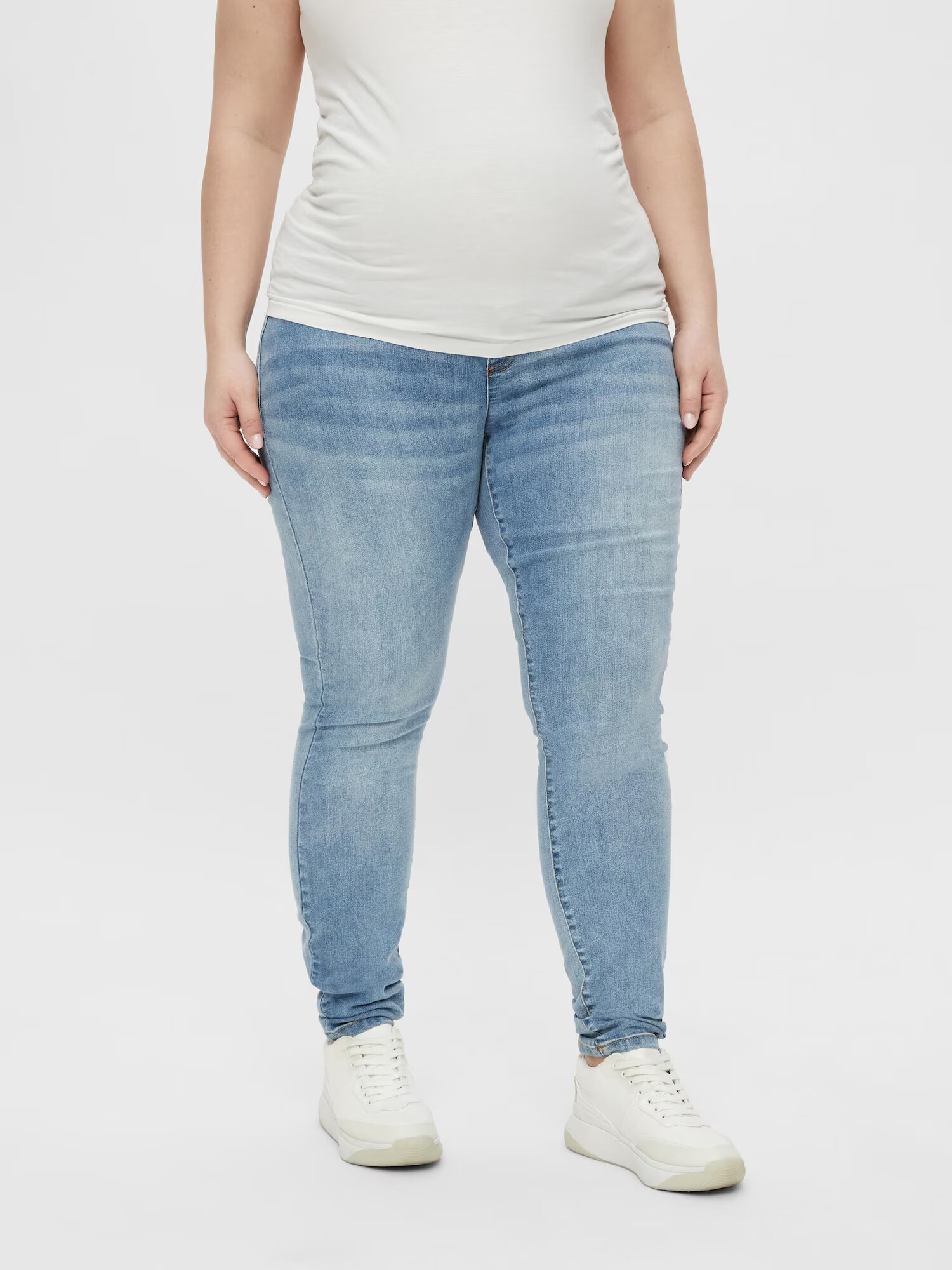 MAMALICIOUS Jeans 'Julia' albastru denim / gri amestecat - Pled.ro