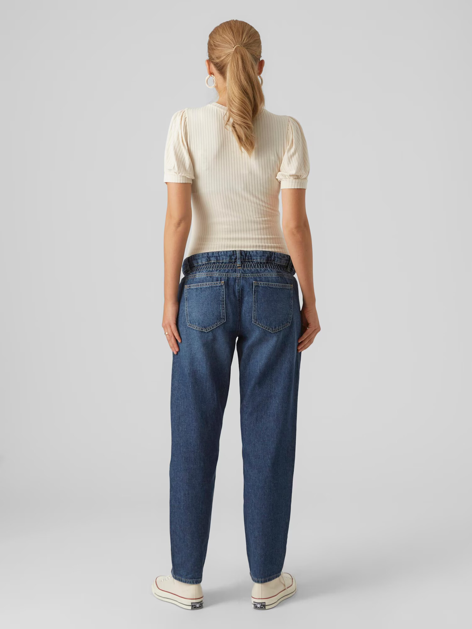 MAMALICIOUS Jeans 'Kyoto' albastru denim - Pled.ro