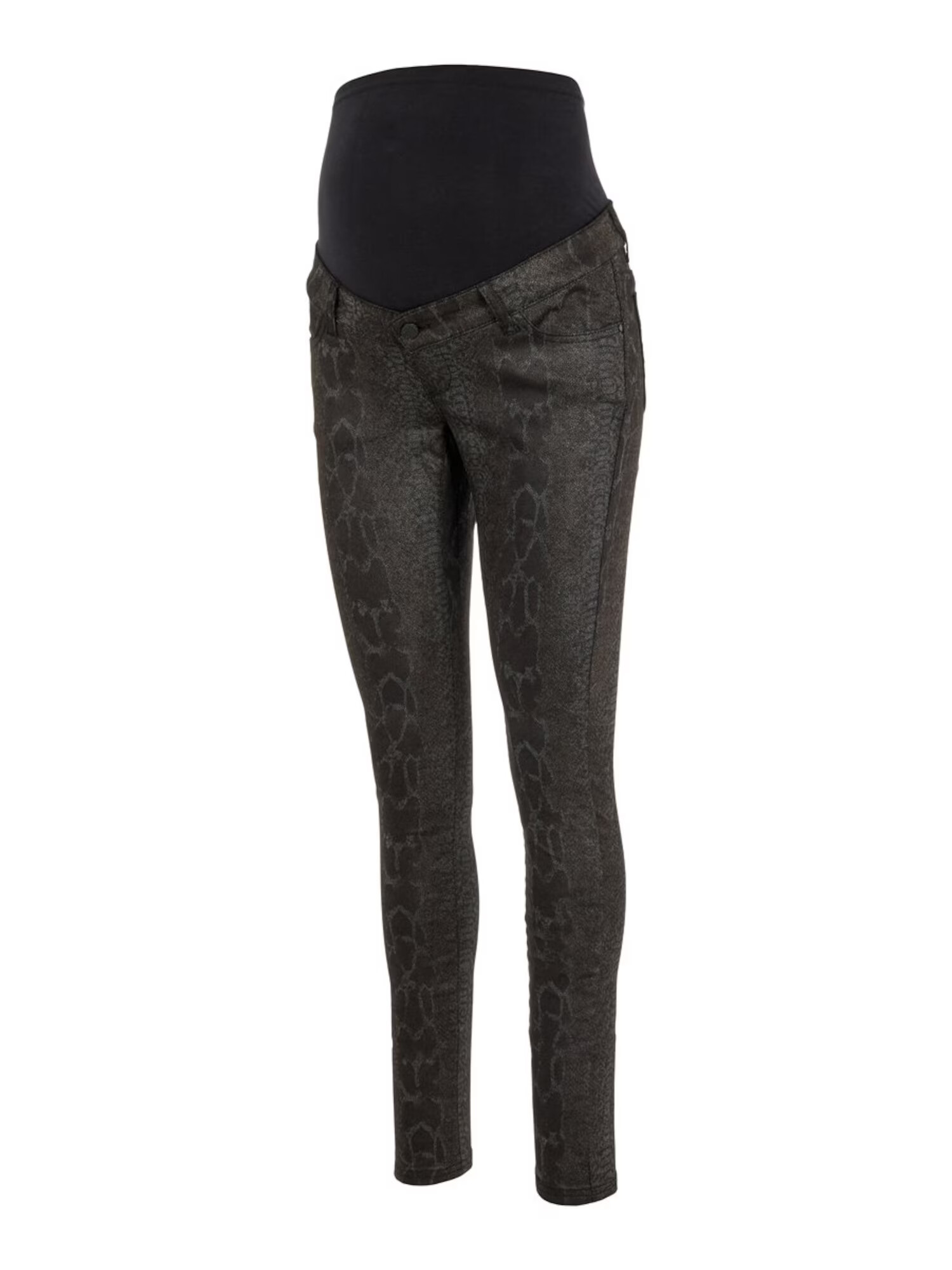 MAMALICIOUS Jeans negru - Pled.ro