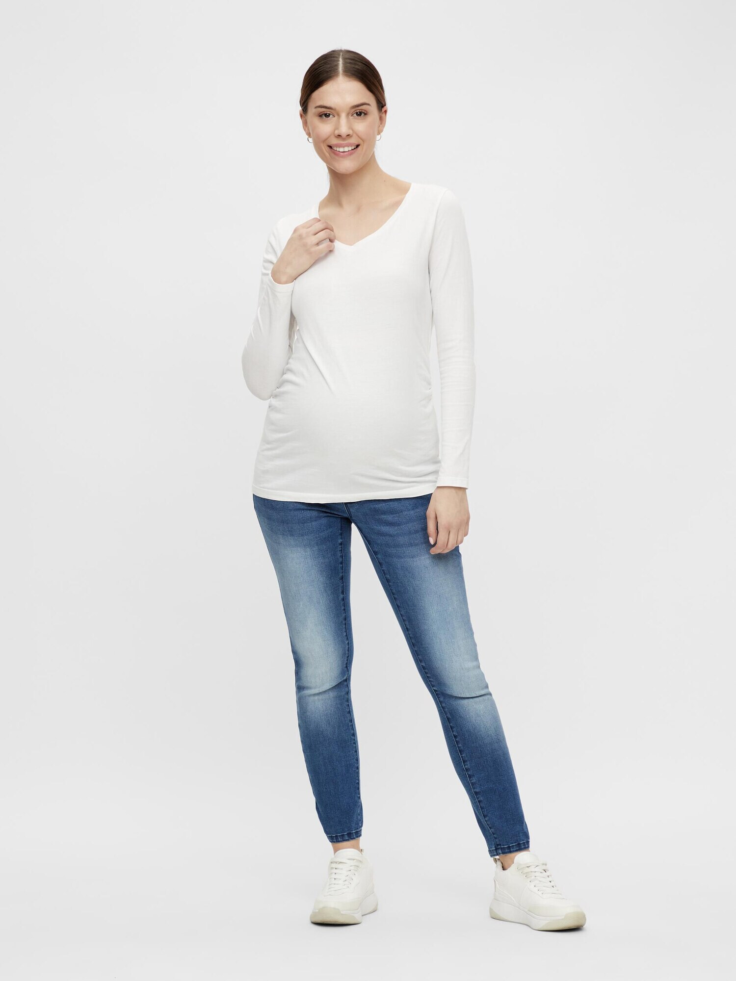 MAMALICIOUS Jeans 'Nome' albastru denim - Pled.ro