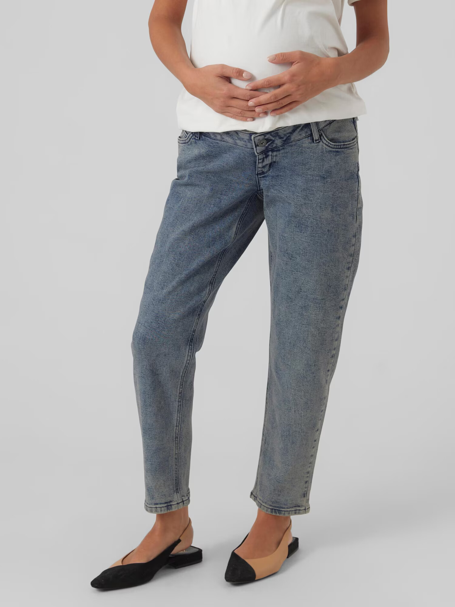 MAMALICIOUS Jeans 'Olivia' albastru denim - Pled.ro