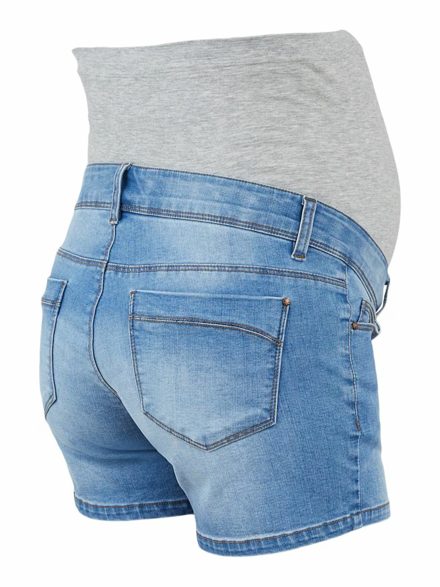 MAMALICIOUS Jeans 'Paso' albastru denim / gri amestecat - Pled.ro