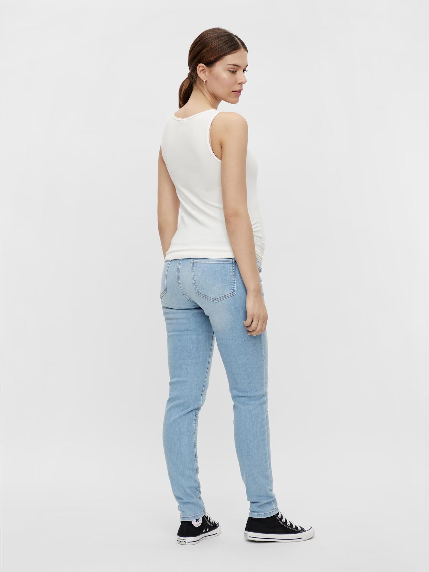 MAMALICIOUS Jeans 'Resort' albastru deschis / gri amestecat - Pled.ro