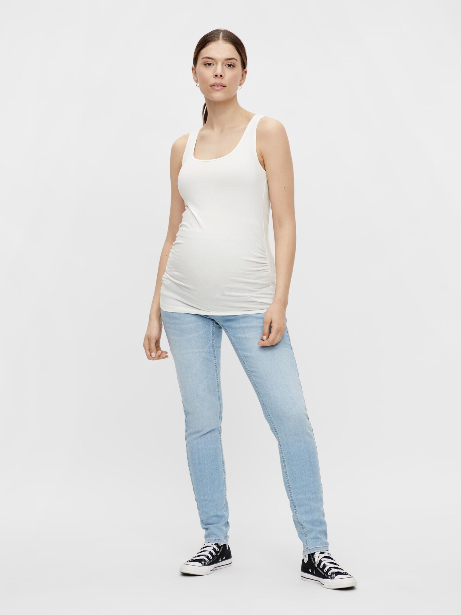 MAMALICIOUS Jeans 'Resort' albastru deschis / gri amestecat - Pled.ro