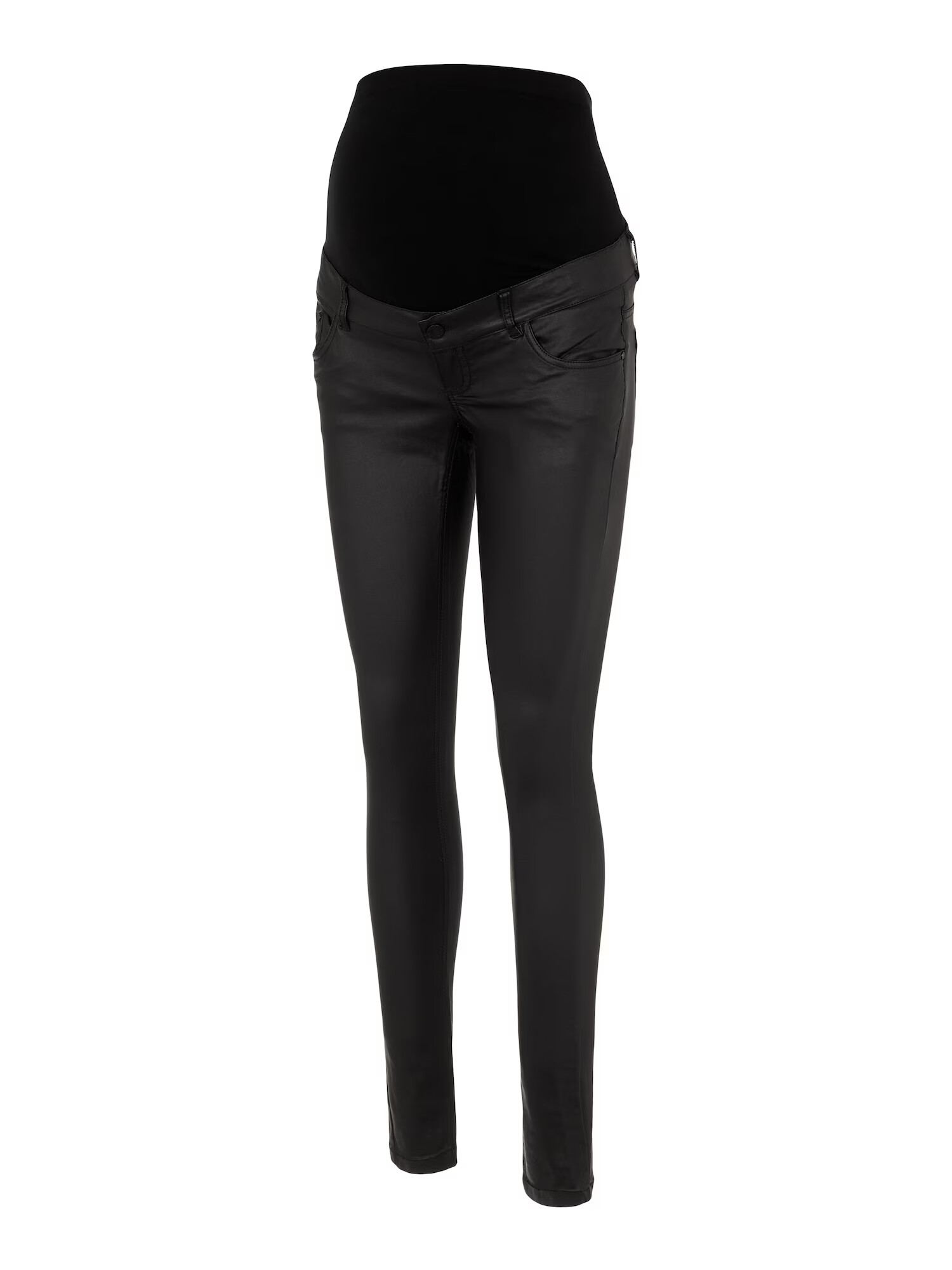 MAMALICIOUS Jeans 'Santos' negru denim - Pled.ro