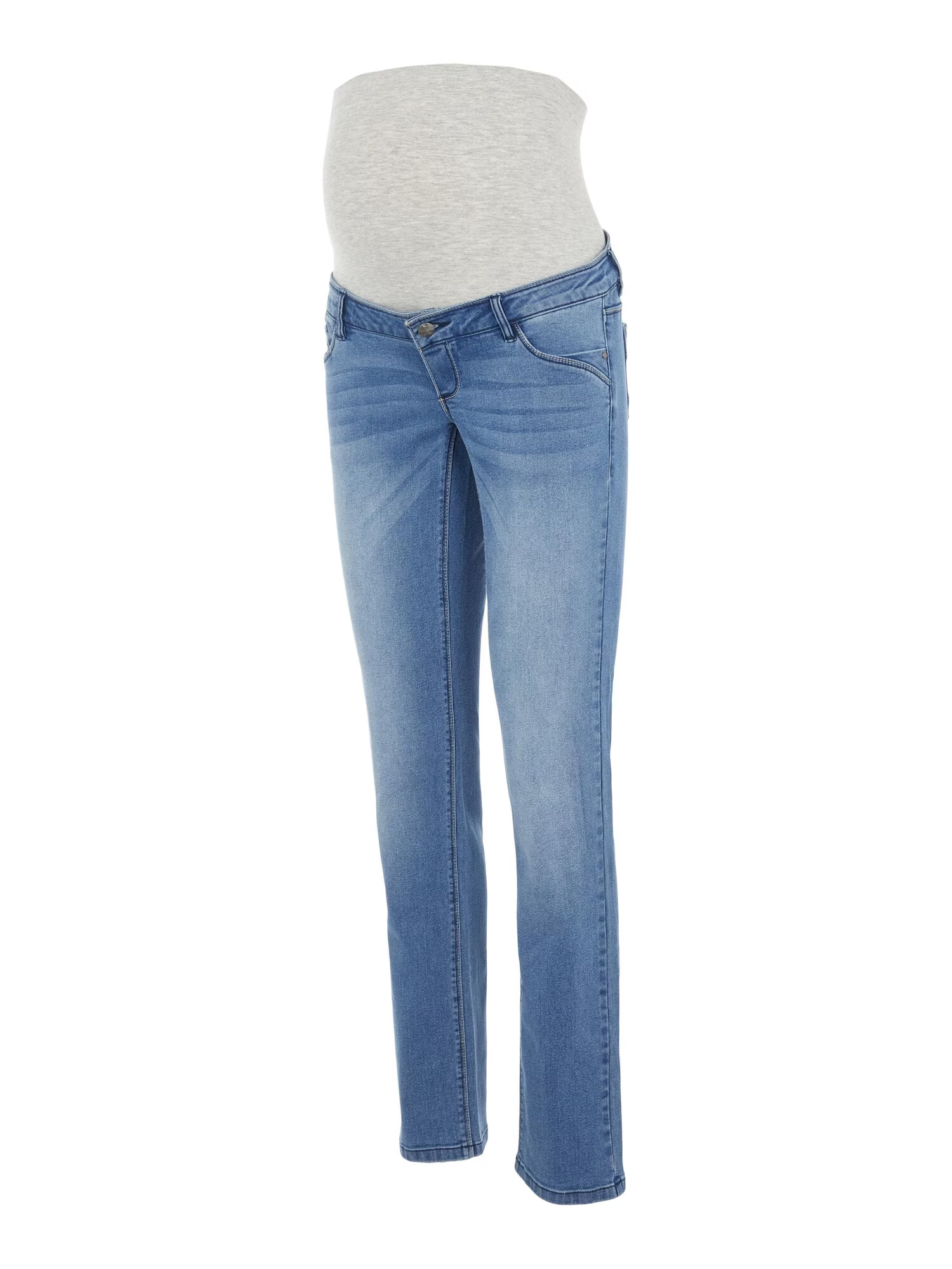 MAMALICIOUS Jeans 'Sarina' albastru denim / gri - Pled.ro