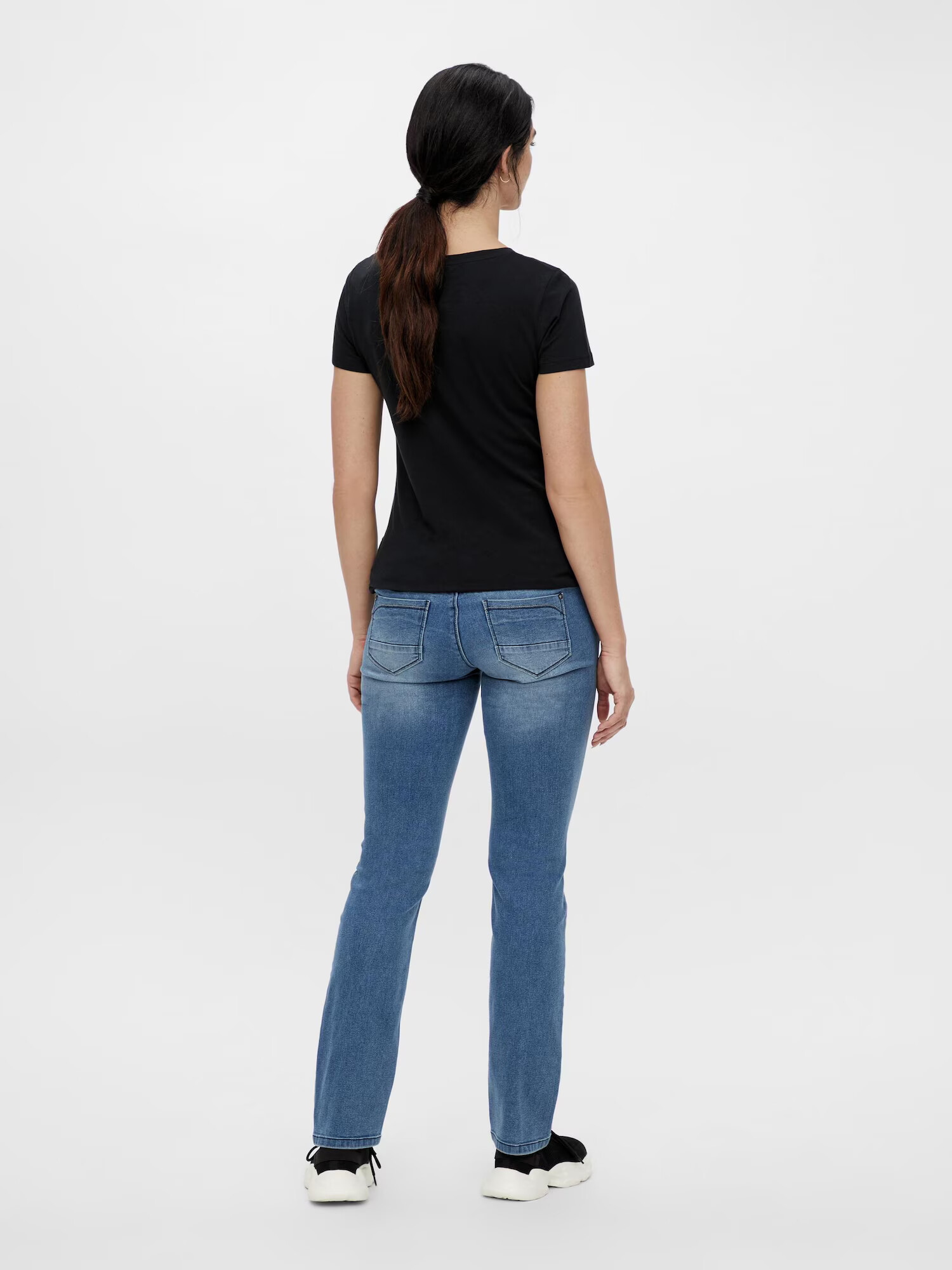 MAMALICIOUS Jeans 'Sarina' albastru denim / gri - Pled.ro