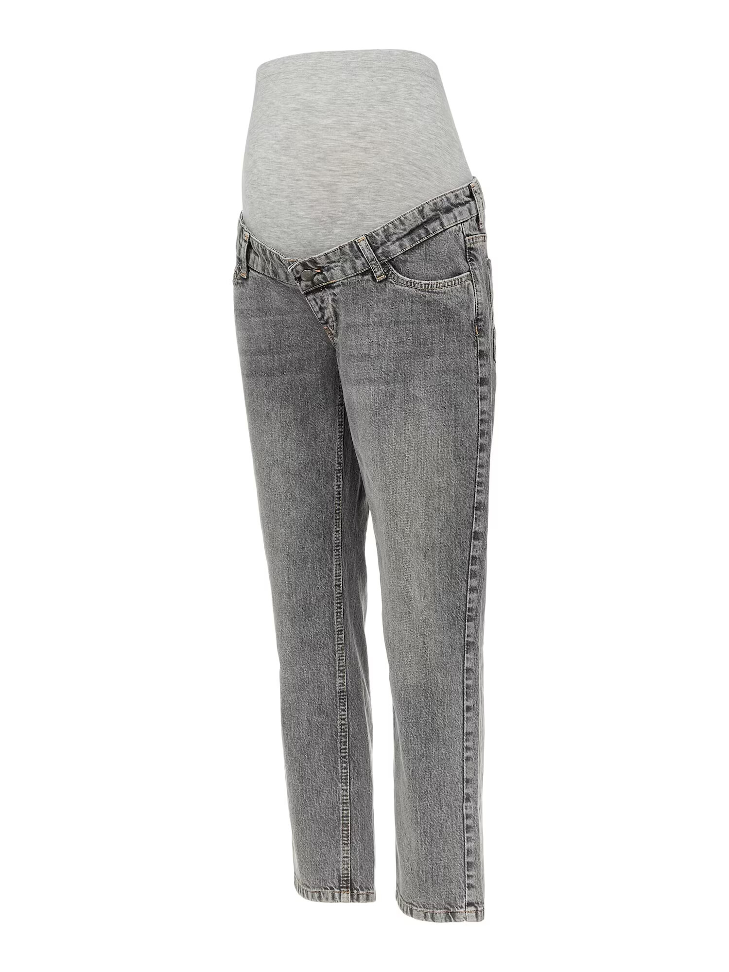 MAMALICIOUS Jeans 'Town' gri denim - Pled.ro