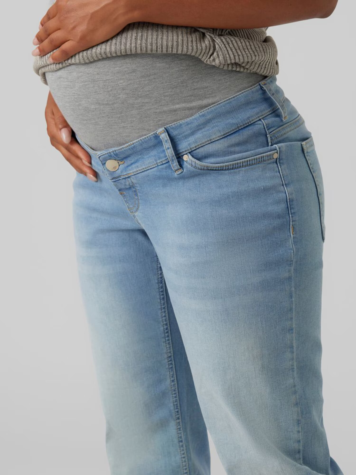 MAMALICIOUS Jeans 'Troya' albastru denim - Pled.ro