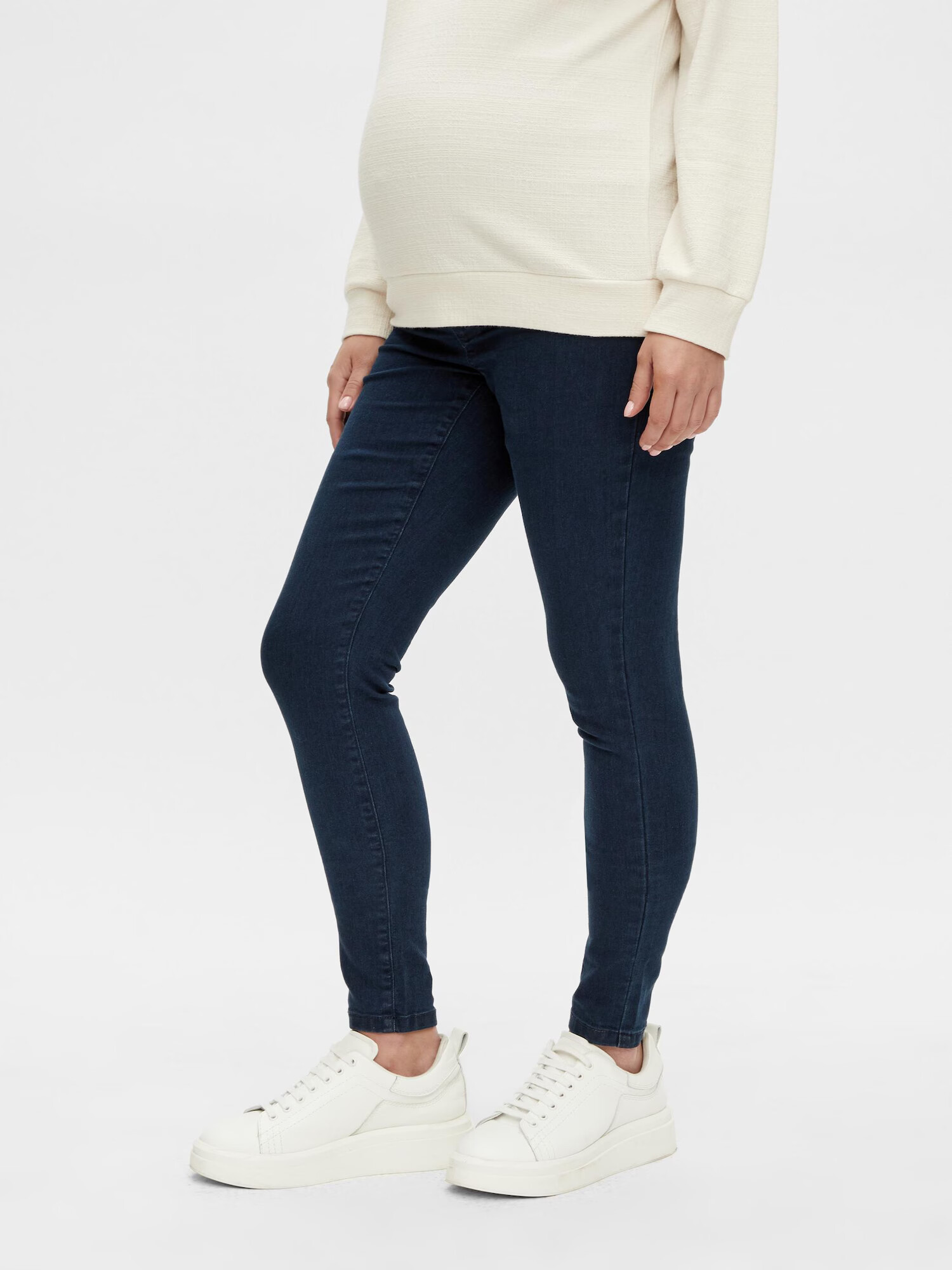 MAMALICIOUS Jeggings 'Echo' albastru denim - Pled.ro