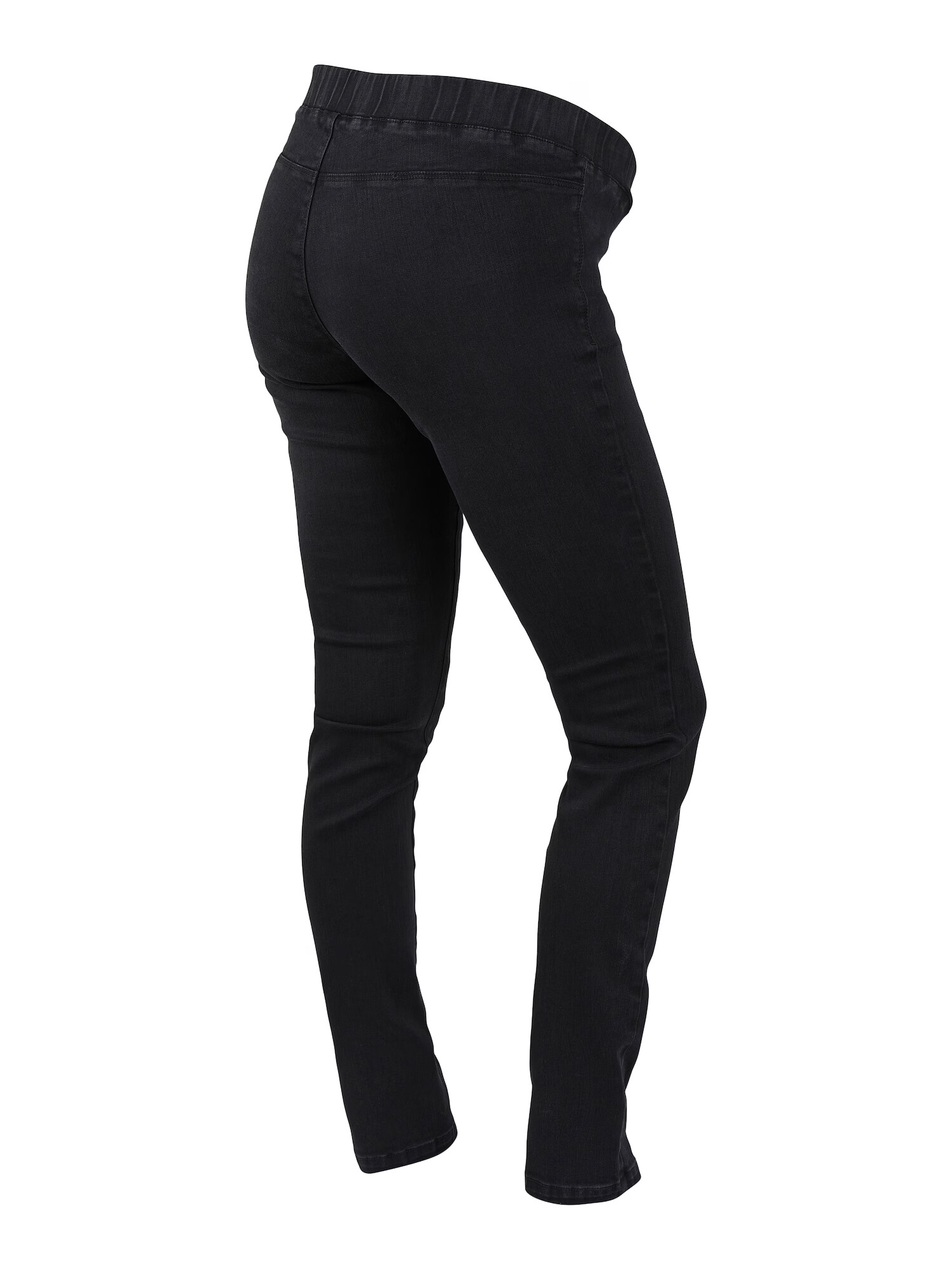 MAMALICIOUS Jeggings 'LOLA' negru denim - Pled.ro