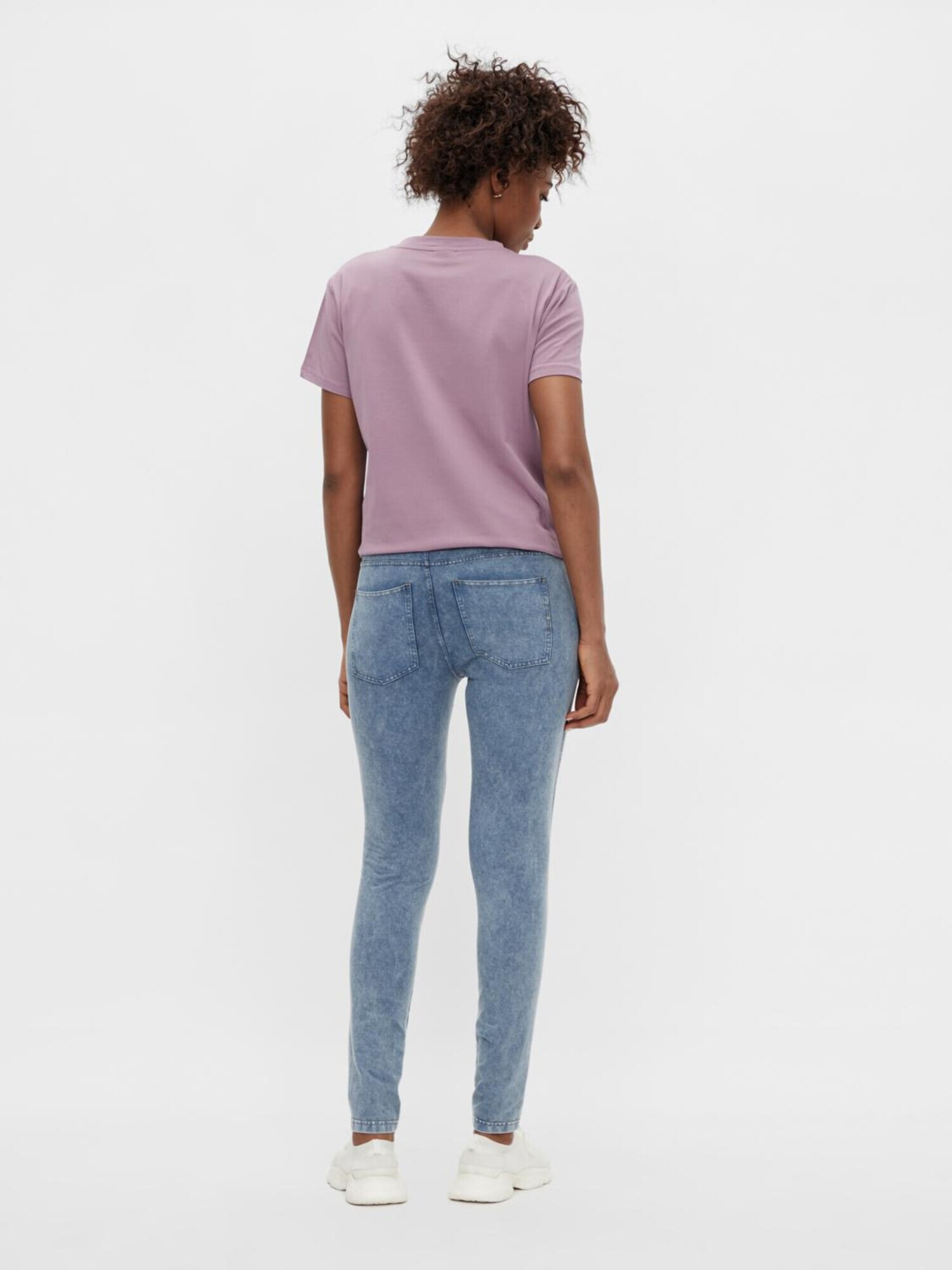 MAMALICIOUS Leggings 'CELESTIA' albastru denim - Pled.ro