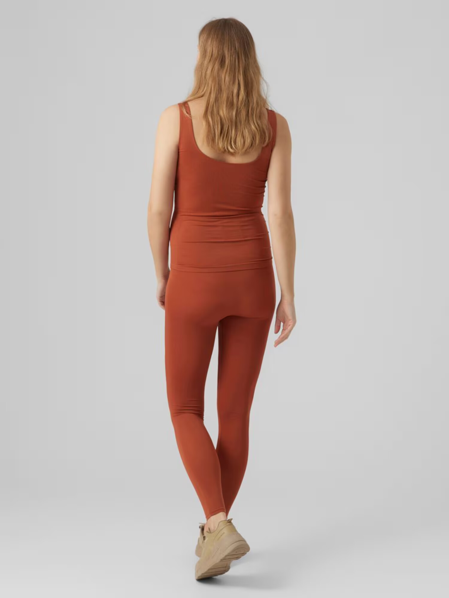 MAMALICIOUS Leggings 'TIA JEANNE' maro - Pled.ro